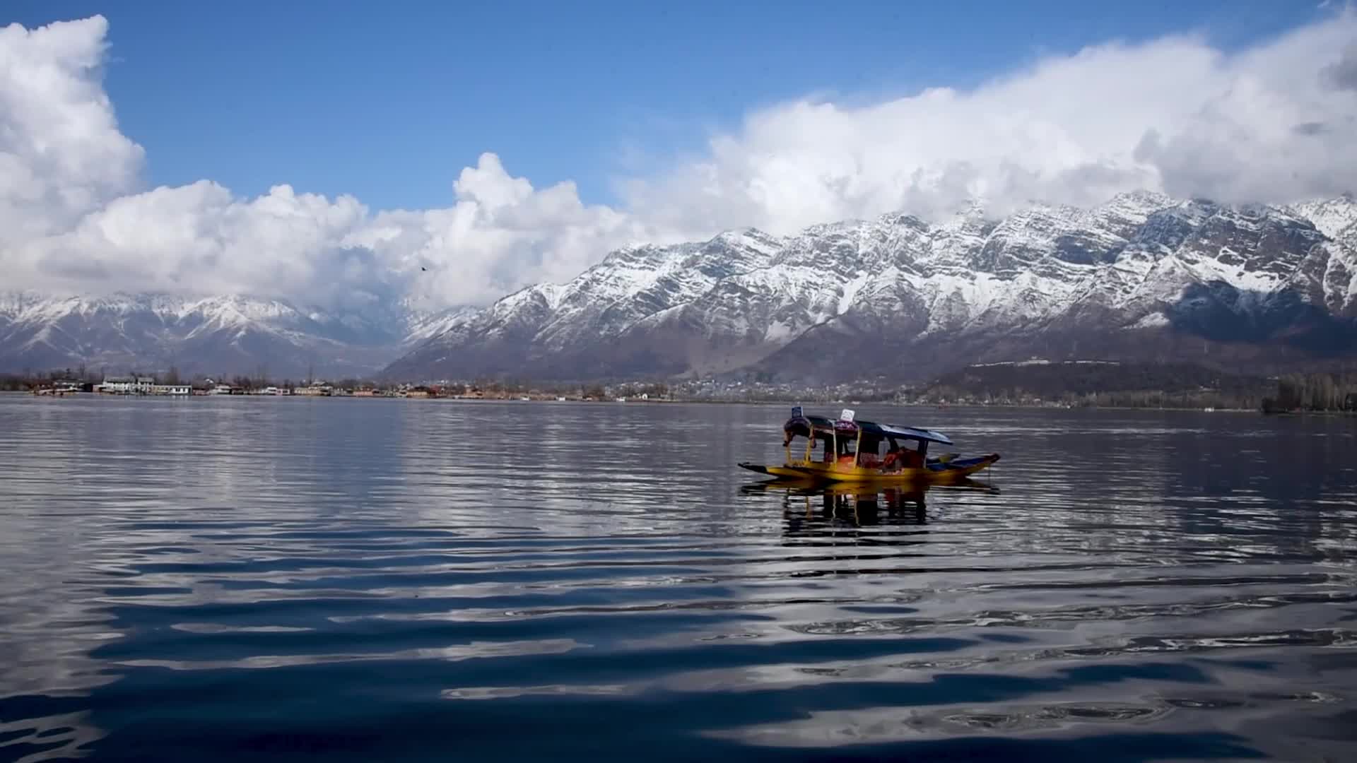 Sunny winter in Srinagar Kashmir