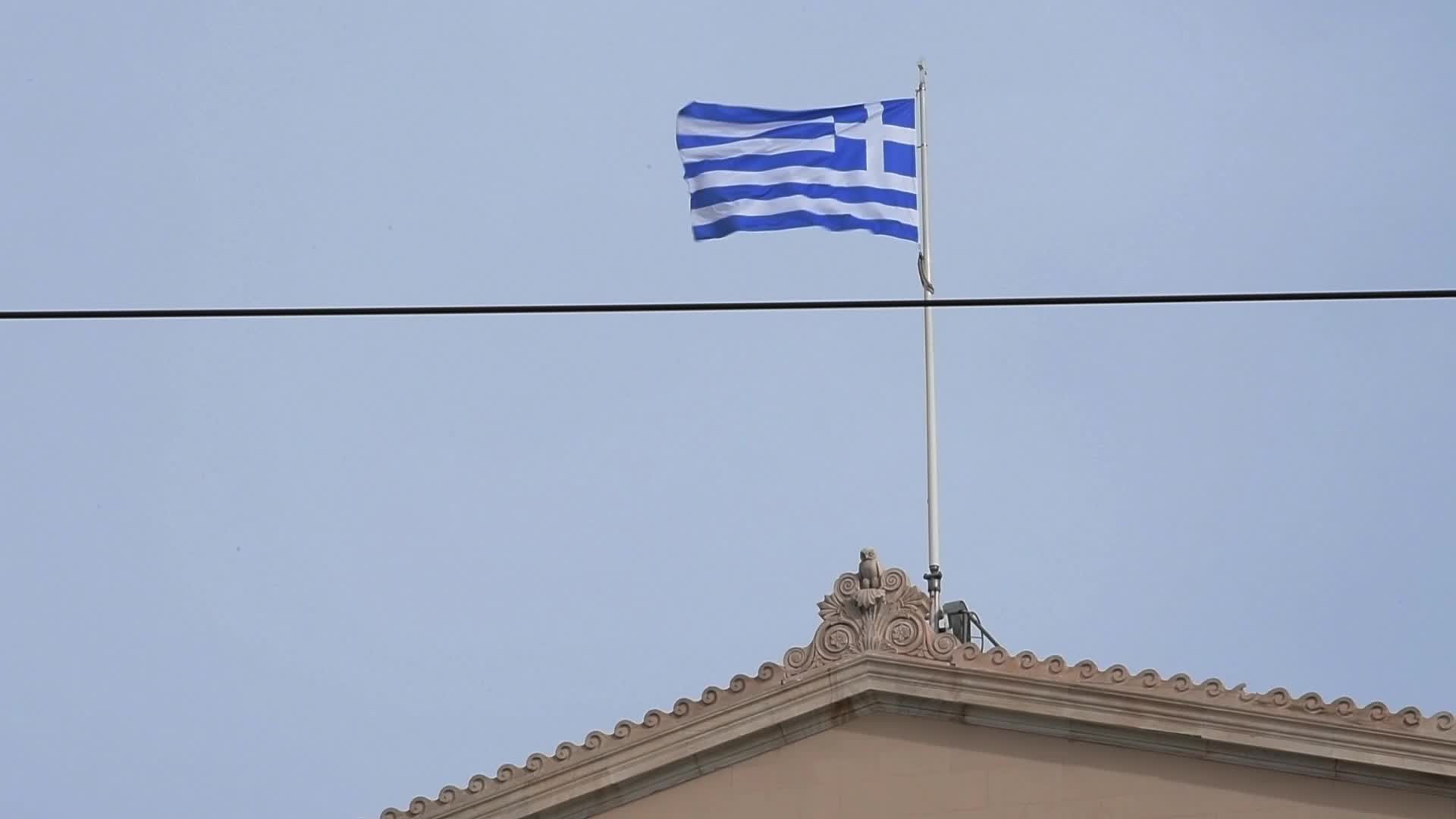 Health workers protest in Athens, Greece