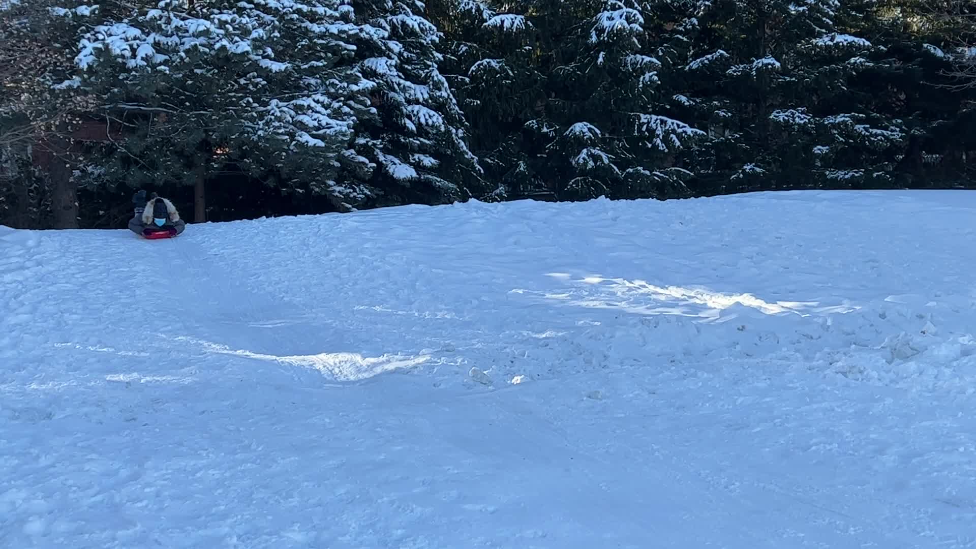 Daily life during winter in Toronto