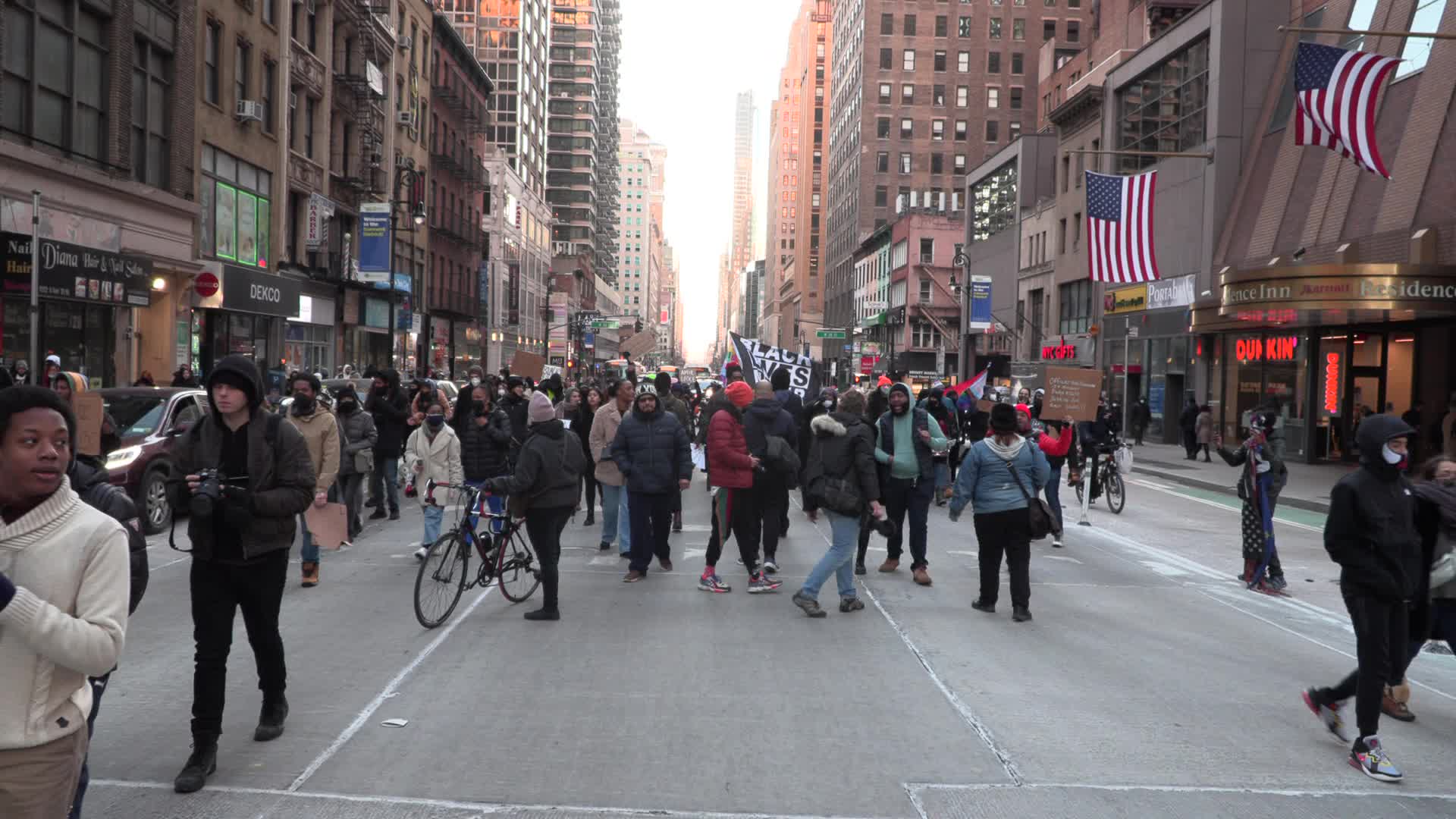 NYC: Protesters call for justice following police killing of Amir Locke 