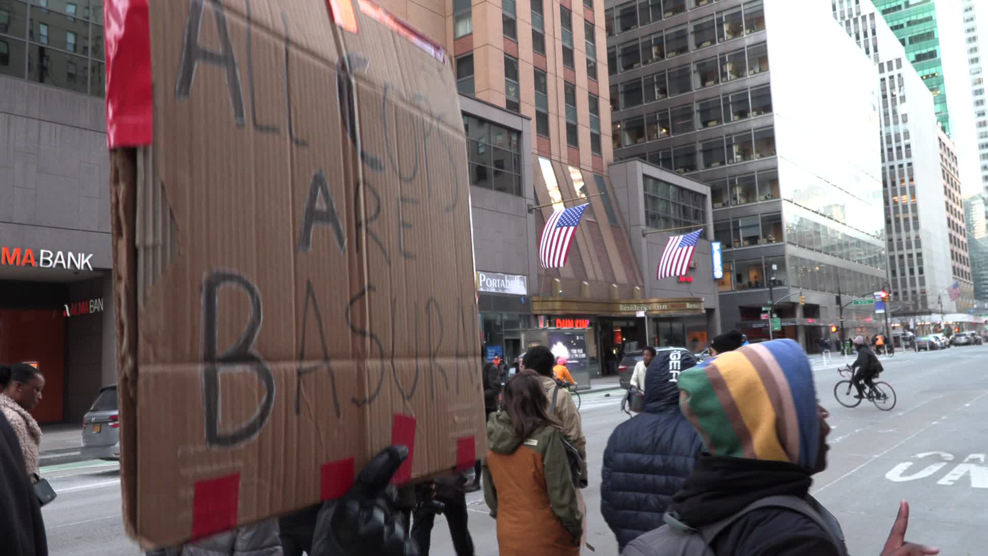 NYC: Protesters call for justice following police killing of Amir Locke 