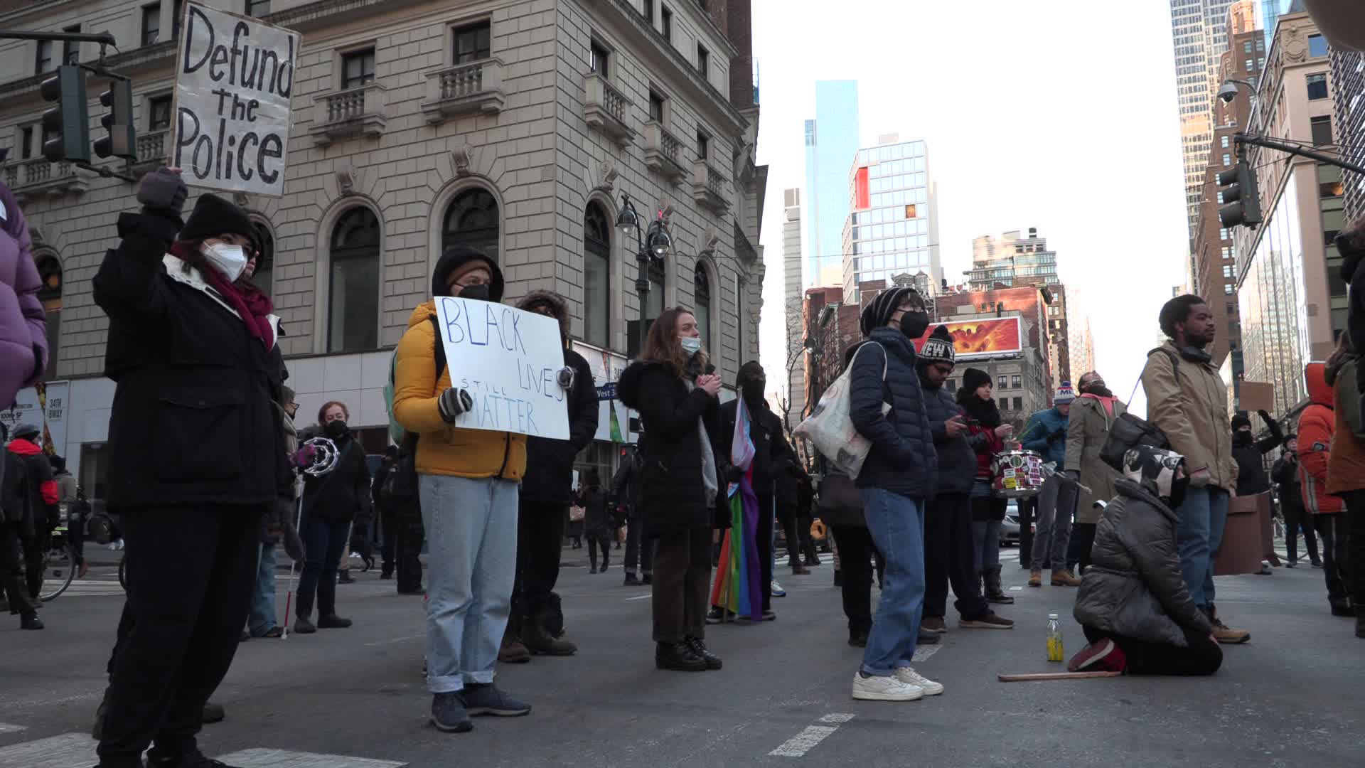 NYC: Protesters call for justice following police killing of Amir Locke 