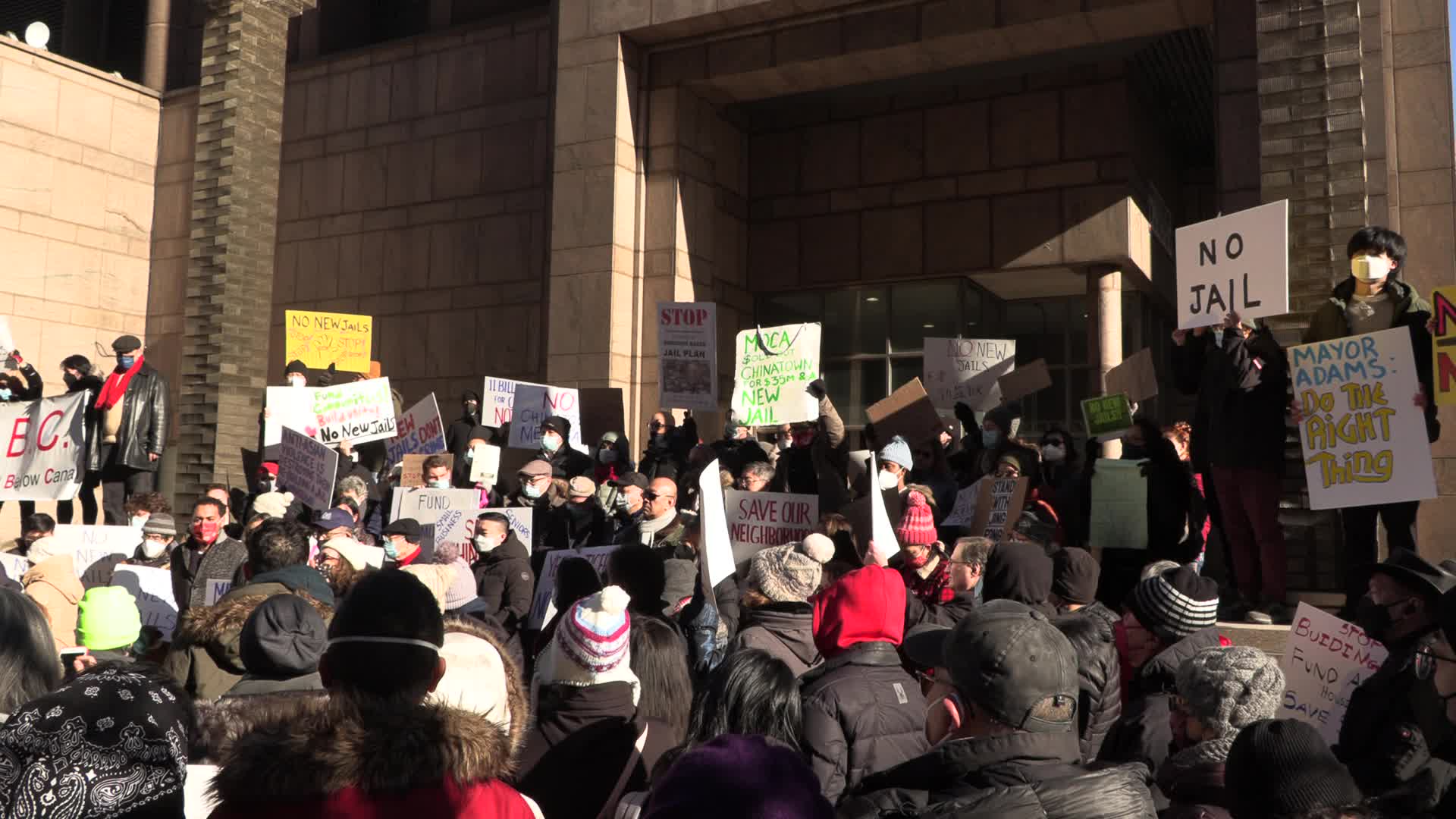 NYC: Chinatown Residents Denounce Plans for New Jail 