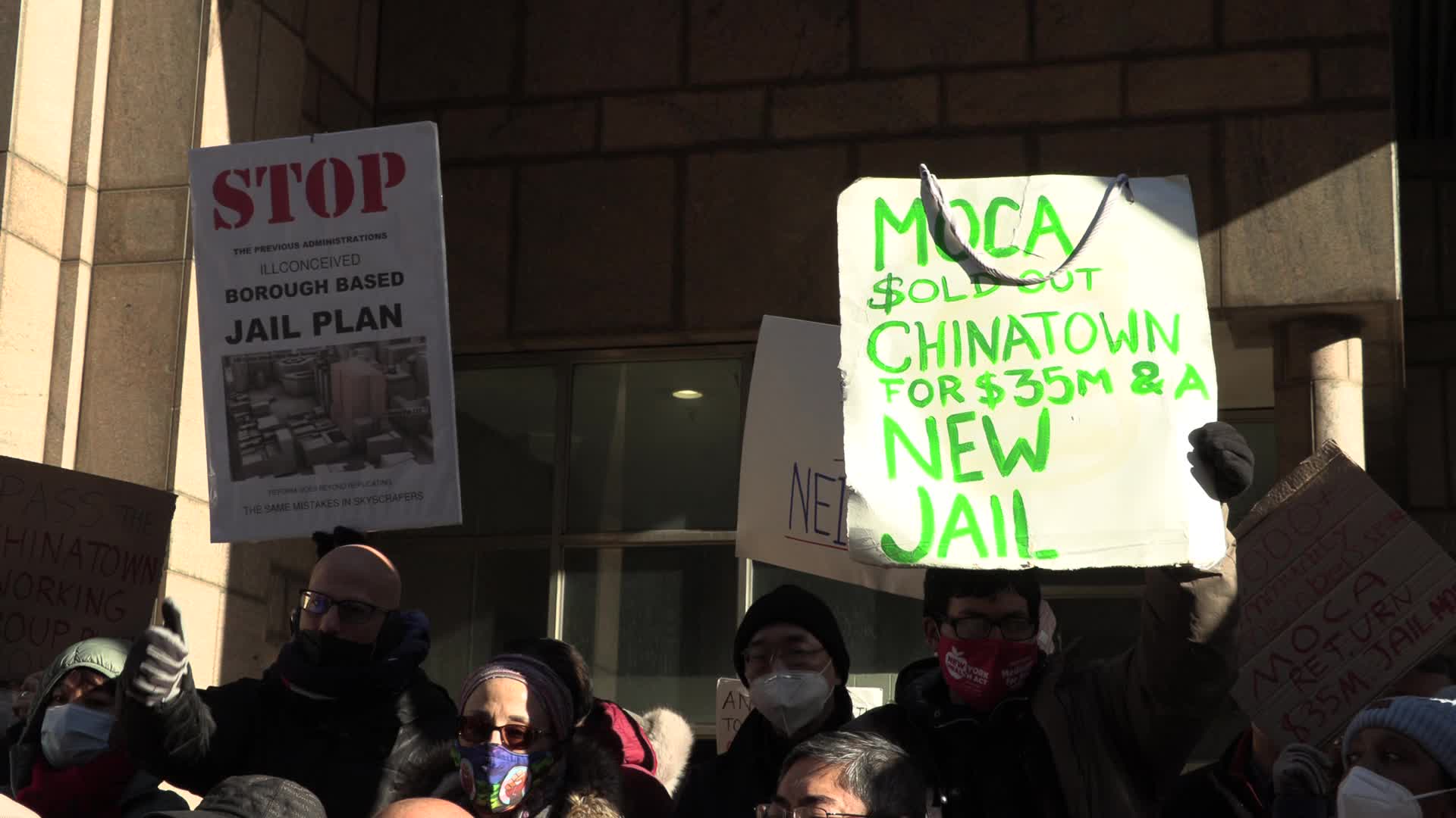 NYC: Chinatown Residents Denounce Plans for New Jail 