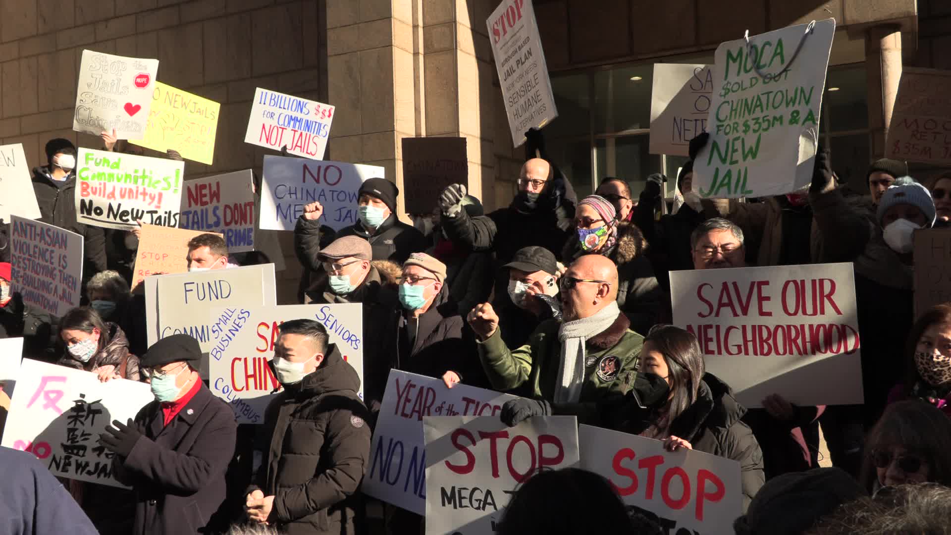 NYC: Chinatown Residents Denounce Plans for New Jail 