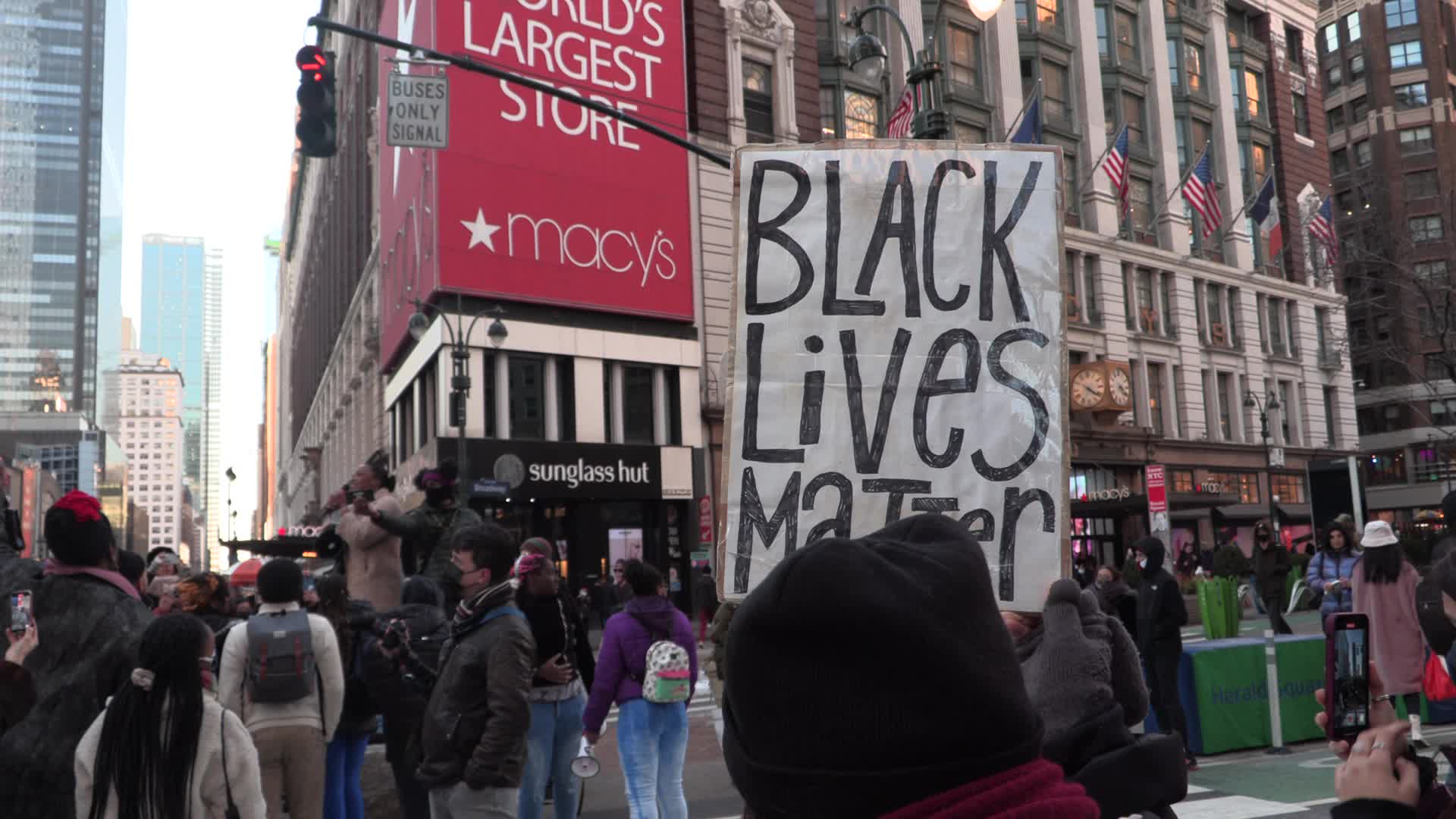 NYC: Protesters Call for Justice Following Police Killing of Amir Locke 