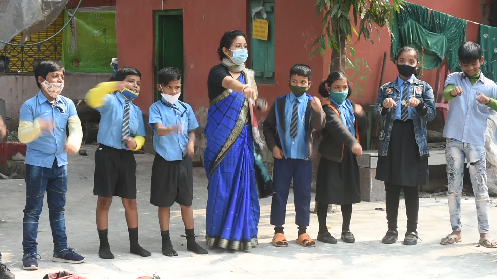 Primary Schools reopen in Kolkata .