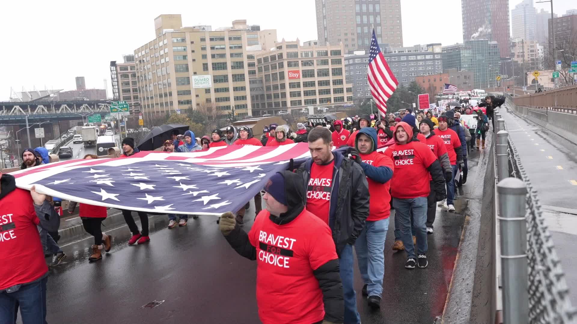 Anti-Mandate Protest in New York City 