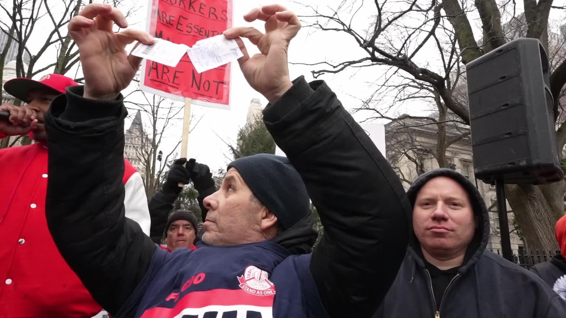 Anti-Mandate Protest in New York City 