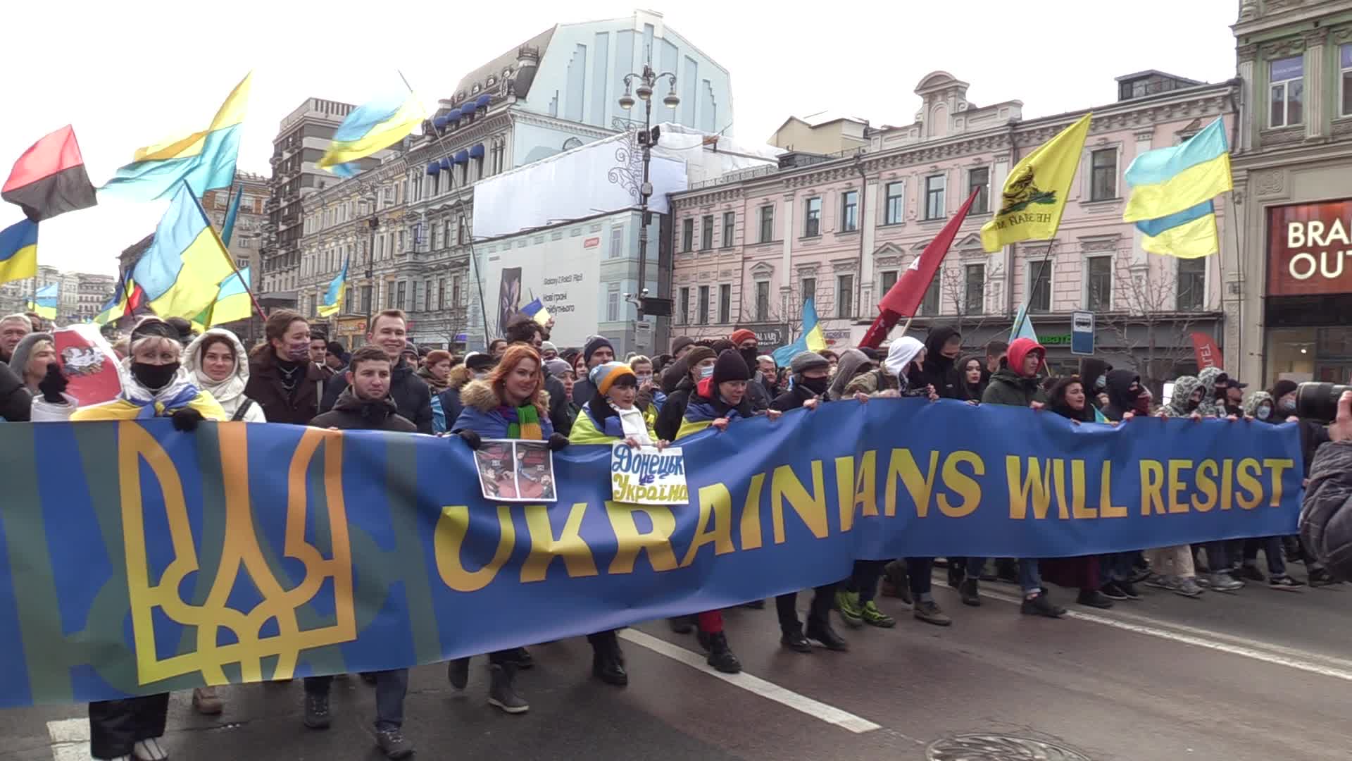 Unity March in Kyiv, Ukraine