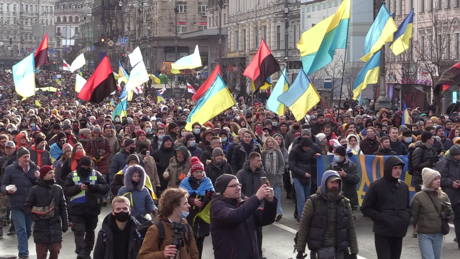 Unity March in Kyiv, Ukraine