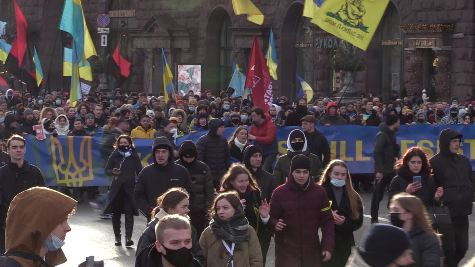 Unity March in Kyiv, Ukraine