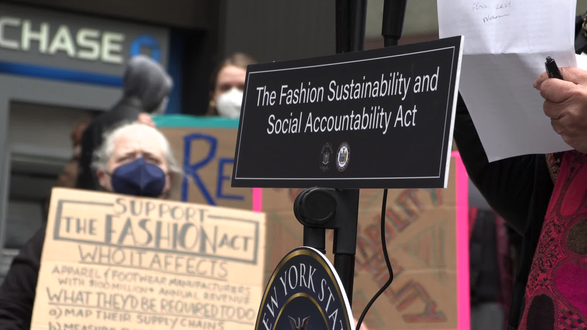 NYC: Rally for Fashion Sustainability and Social Accountability Act