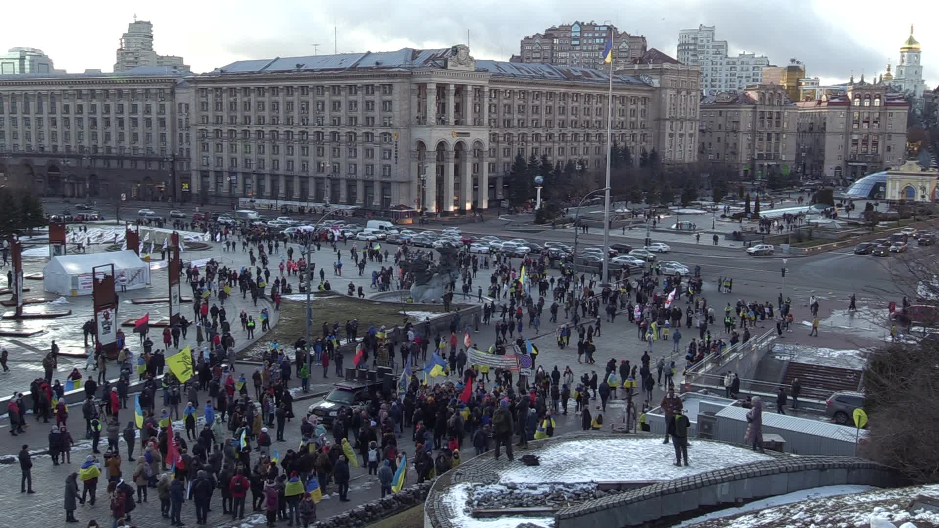 Daily life in Ukraine amid the tension on the border with Russia