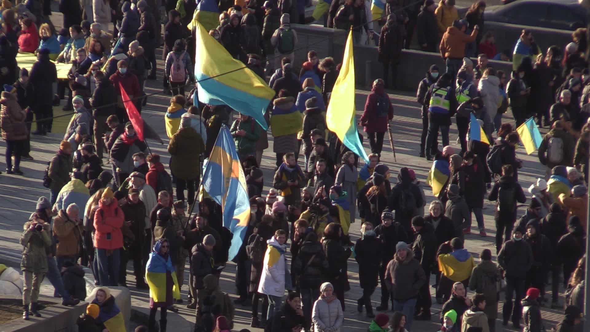 Daily life in Ukraine amid the tension on the border with Russia