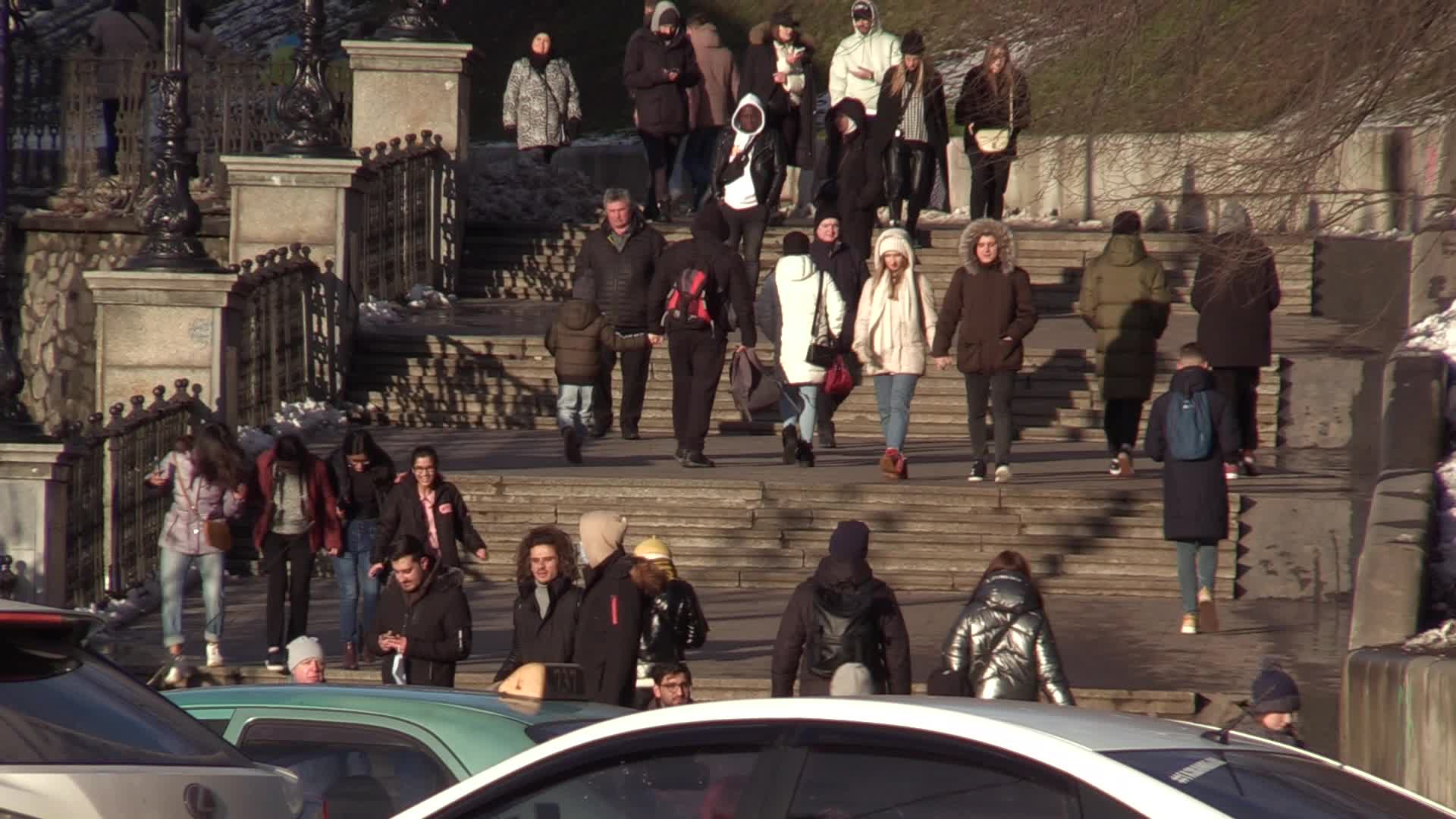 Daily life in Ukraine amid the tension on the border with Russia