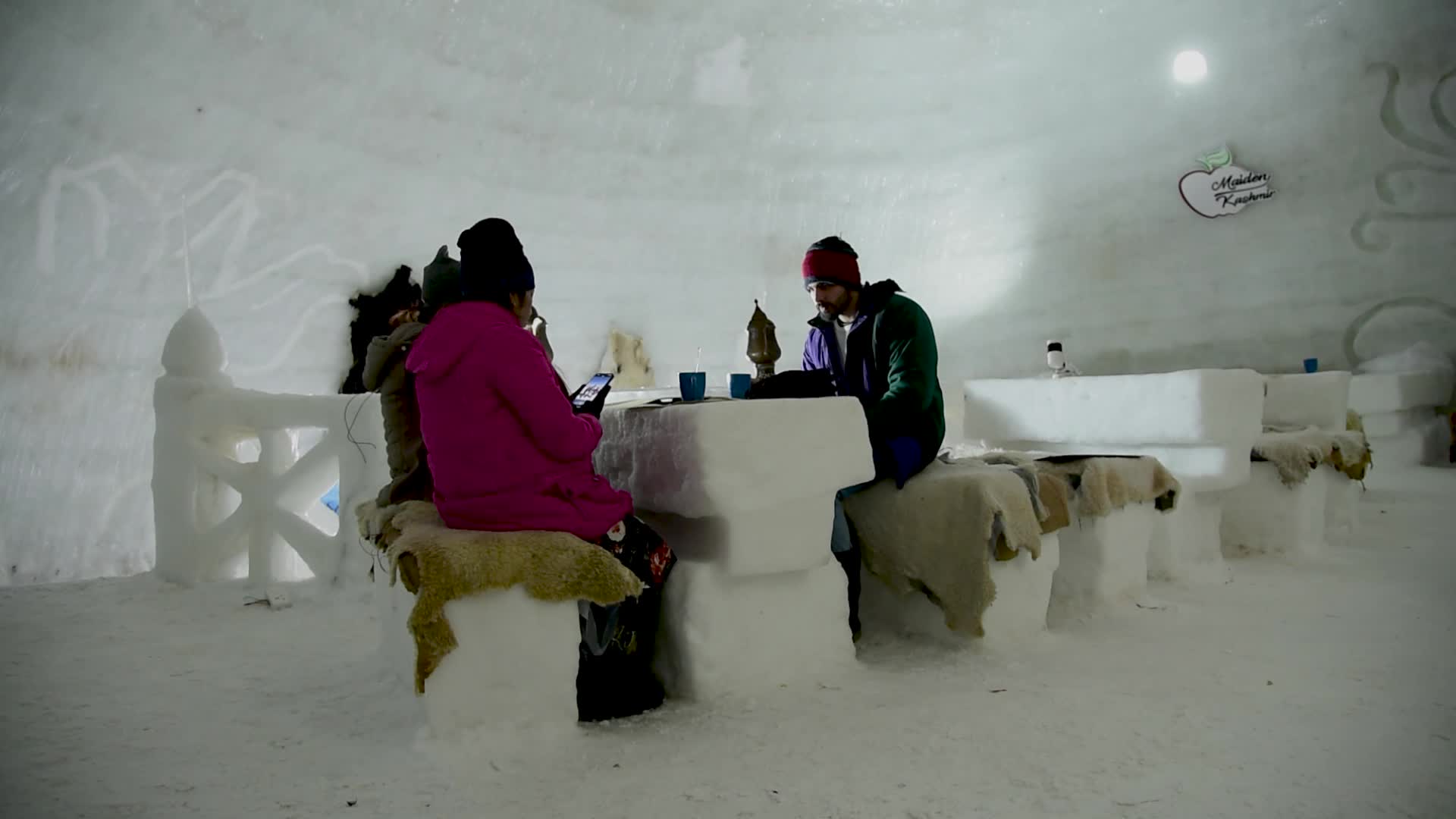World's largest igloo café in Indian administered Kashmir