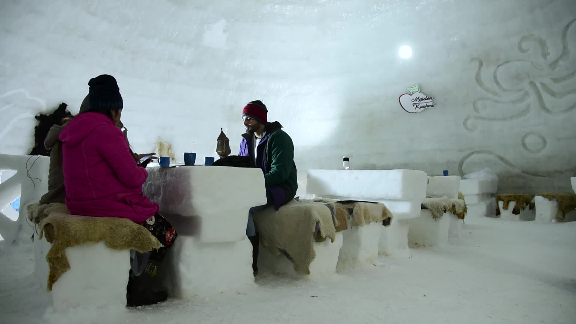 World's largest igloo café in Indian administered Kashmir