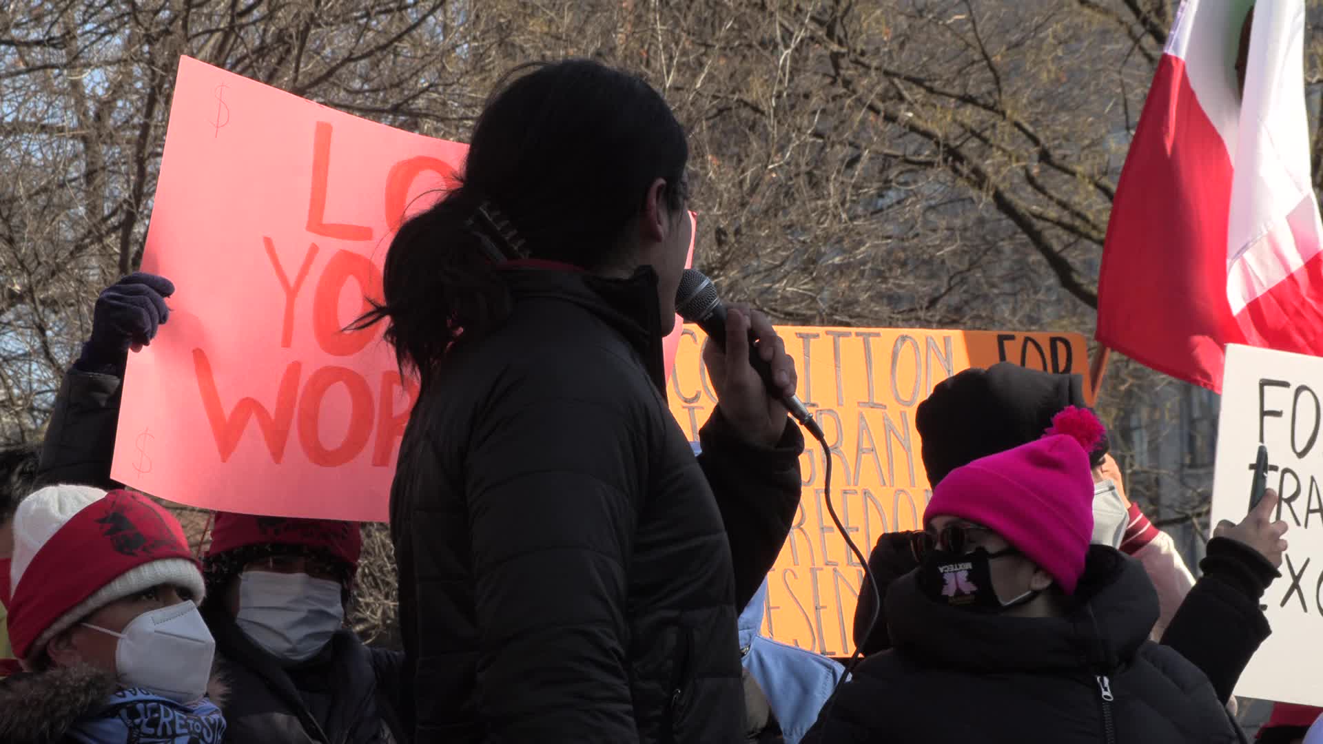 'Love Your Excluded Workers:' Rally for Worker Protections