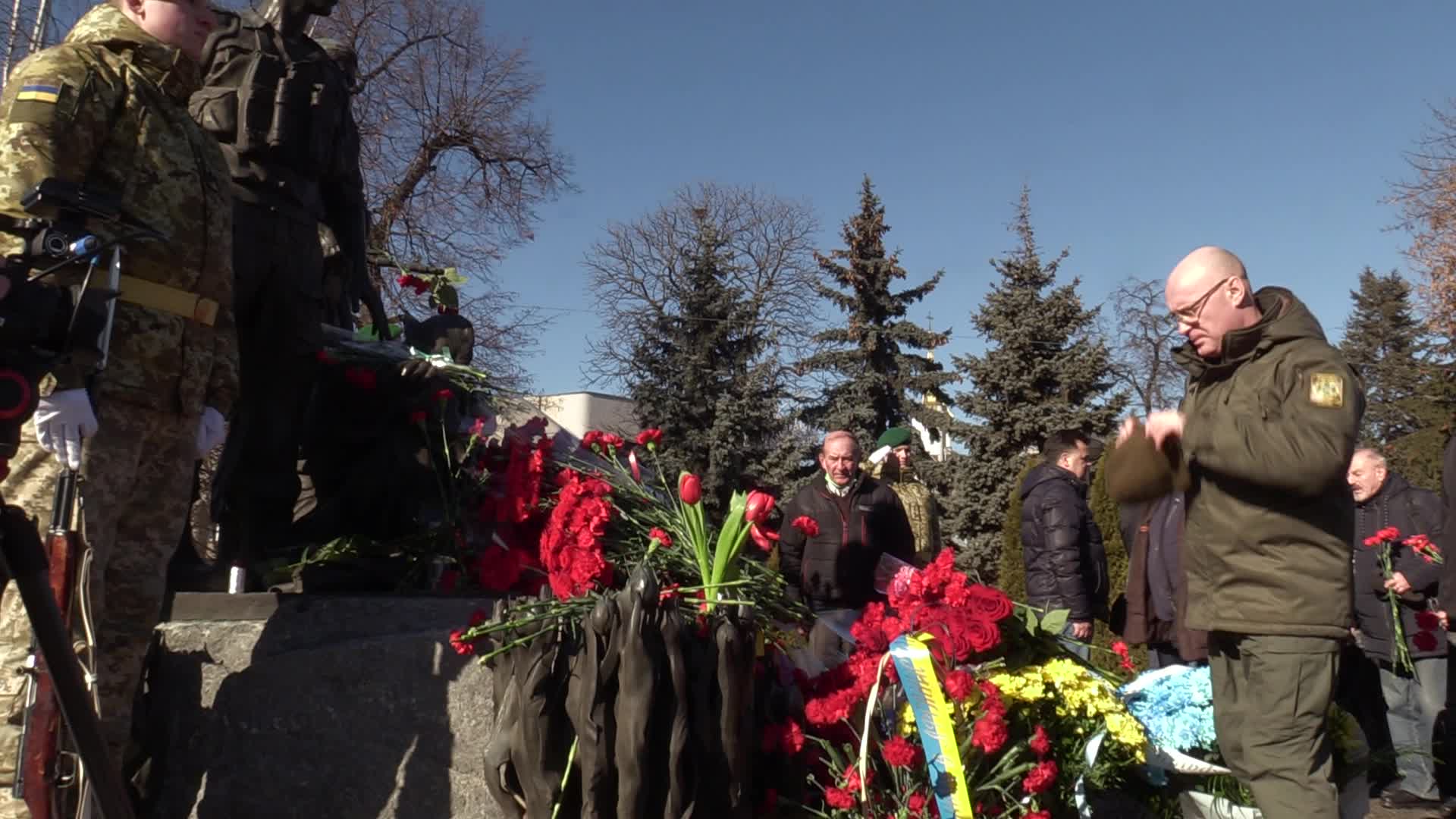 Afghan war anniversary, in Ukraine