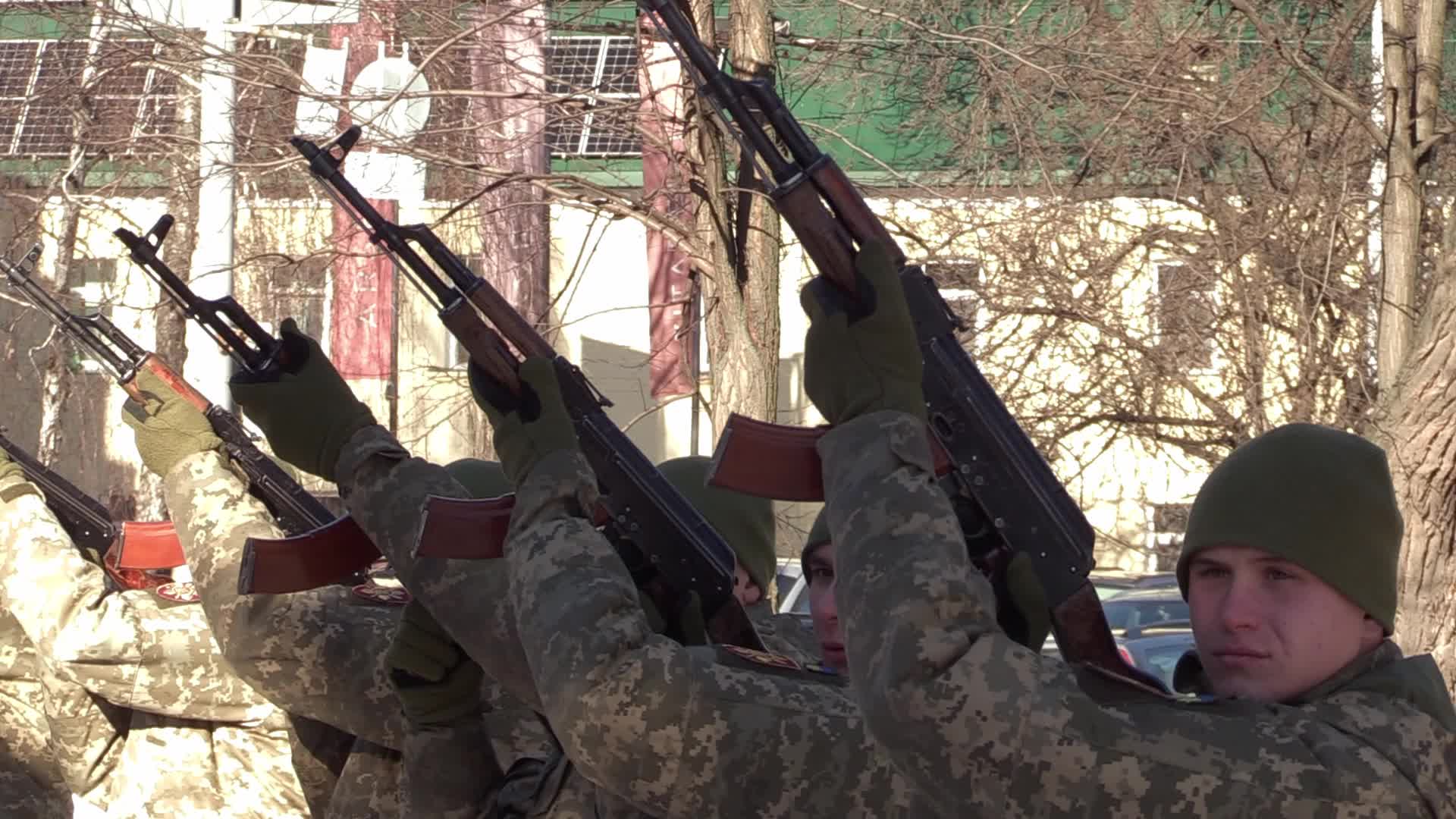 Afghan war anniversary, in Ukraine