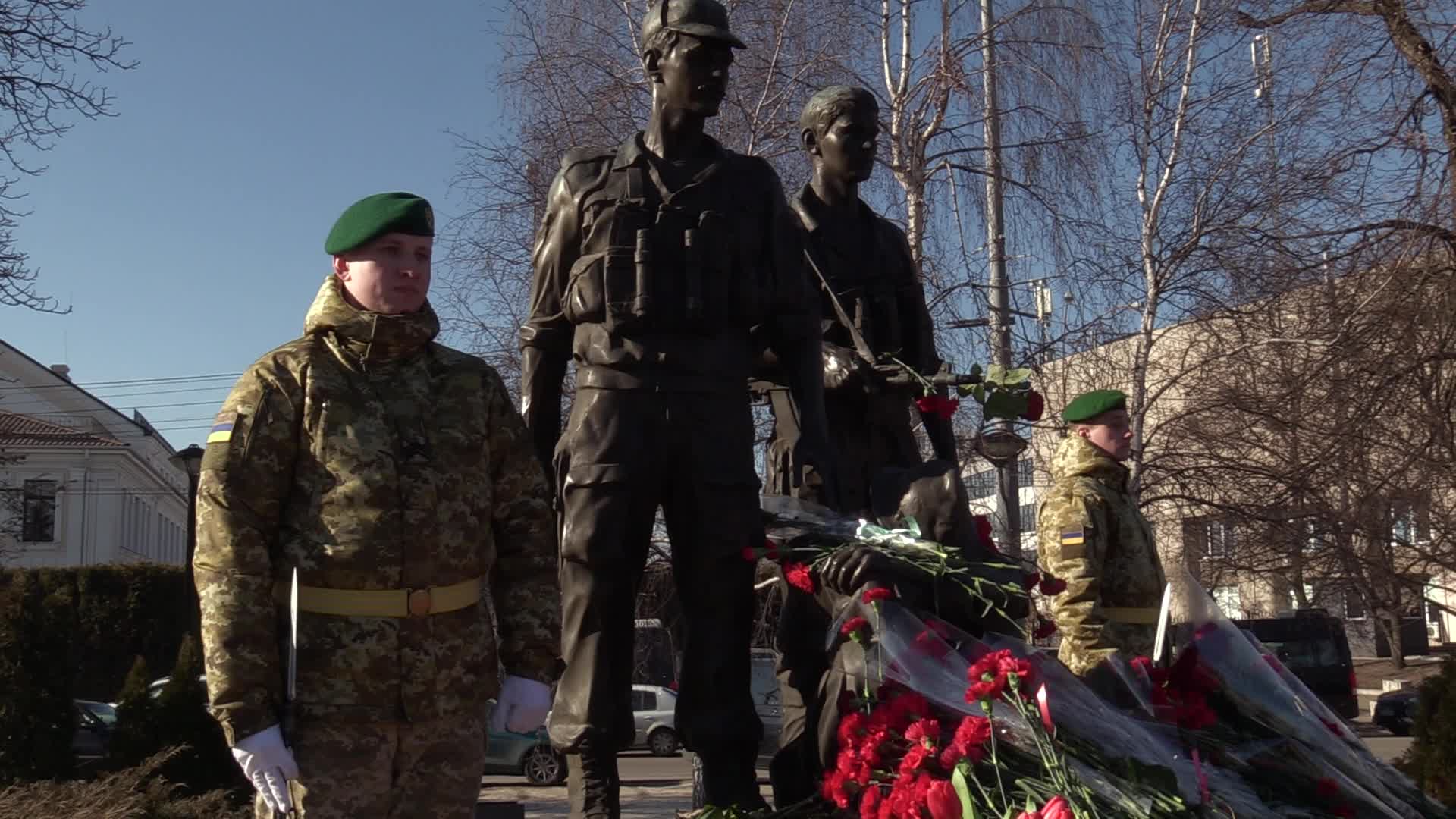 Afghan war anniversary, in Ukraine