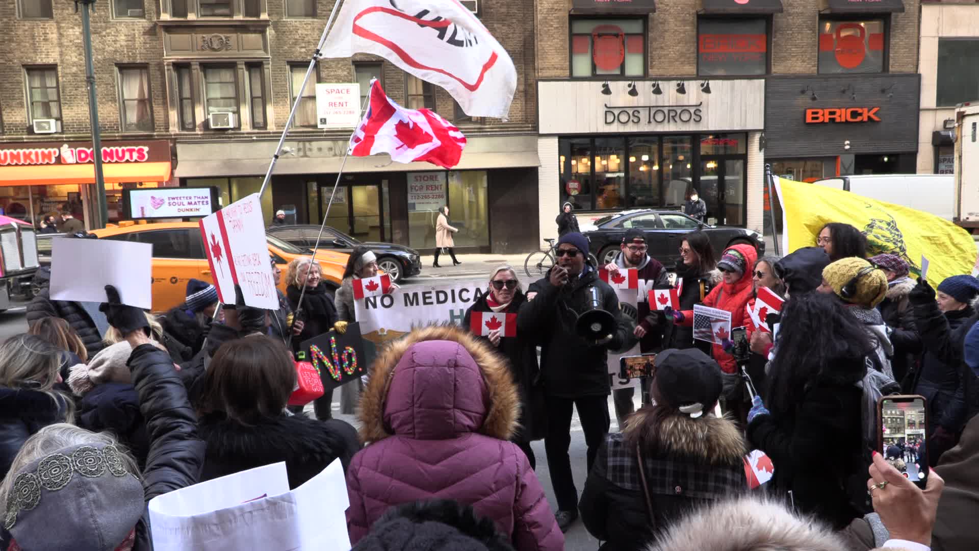 NYC stands with Ottawa