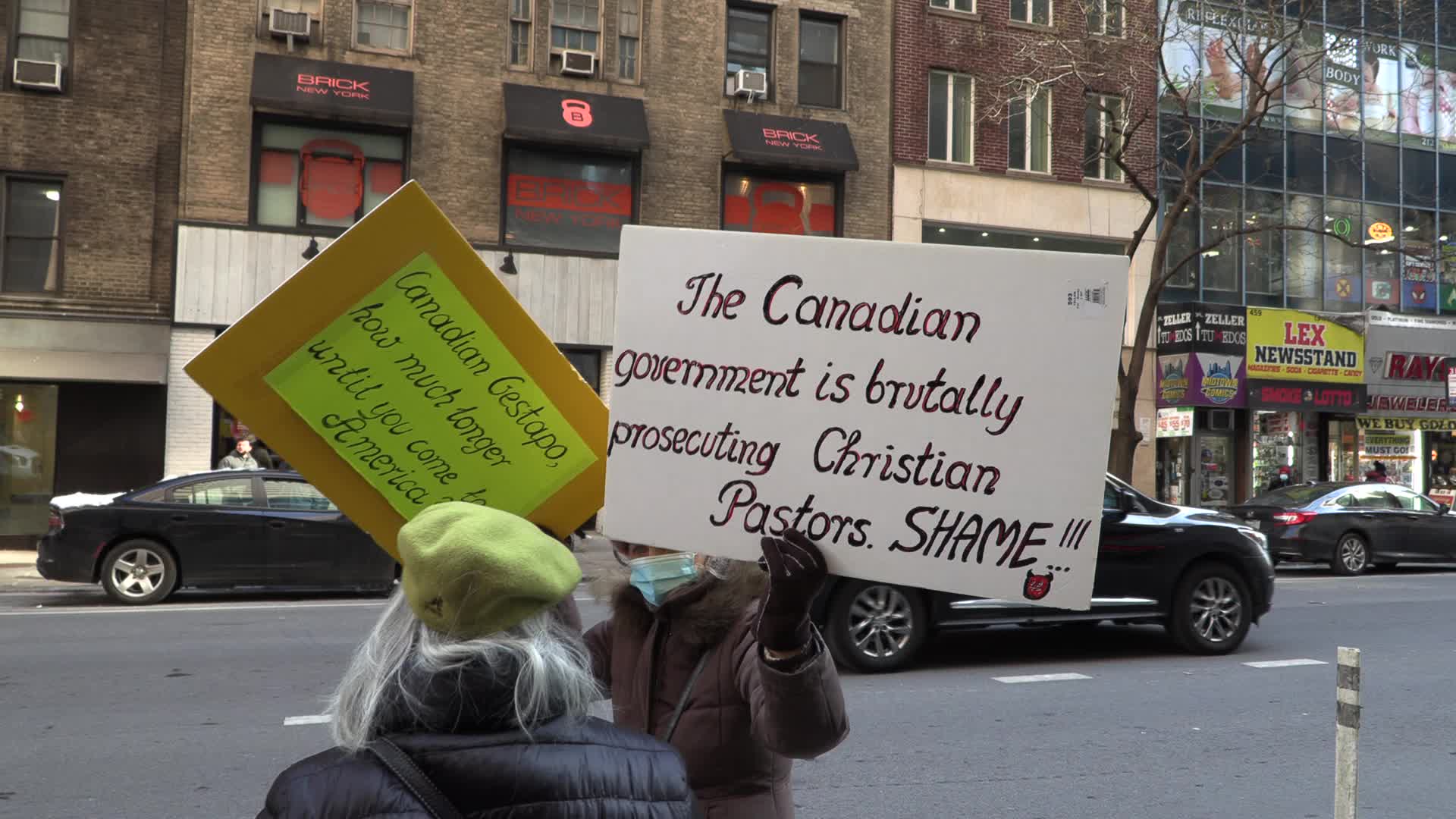 NYC stands with Ottawa