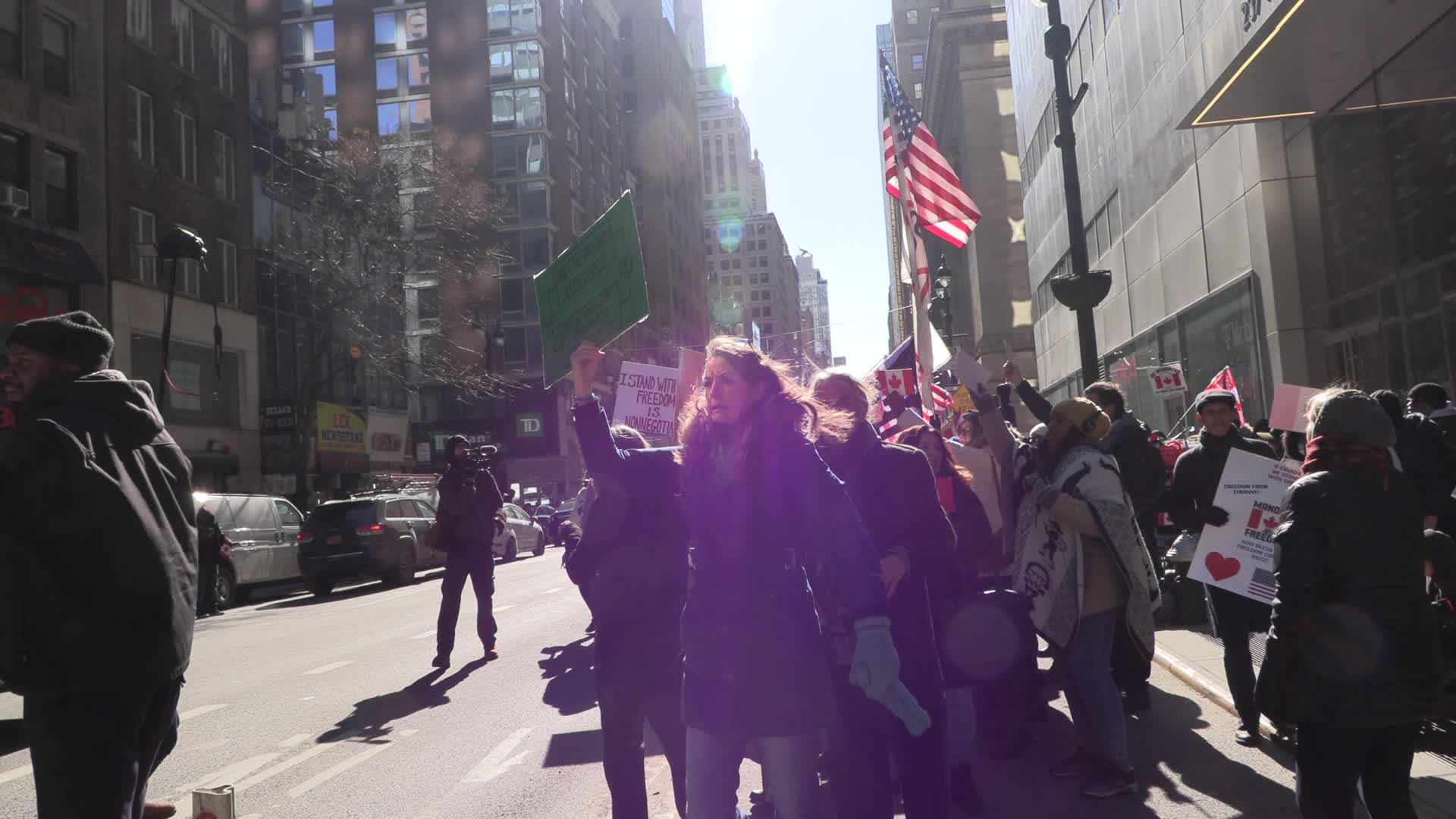 NYC stands with Ottawa