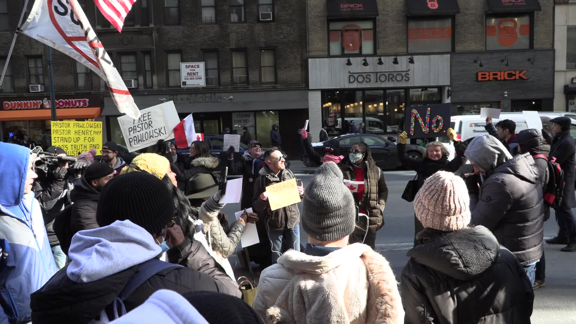 NYC stands with Ottawa