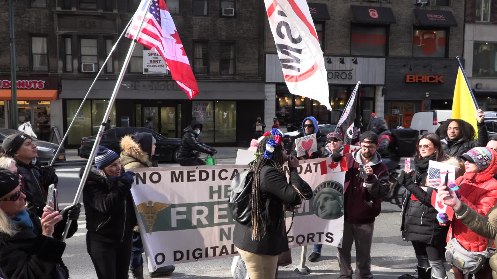 NYC stands with Ottawa