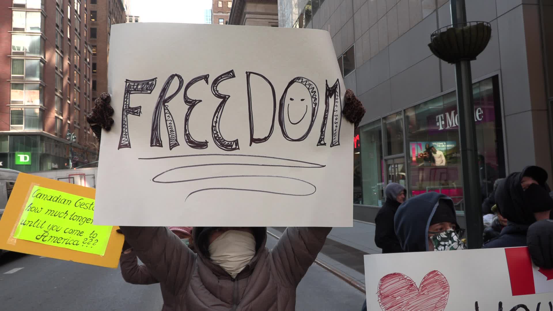 NYC stands with Ottawa