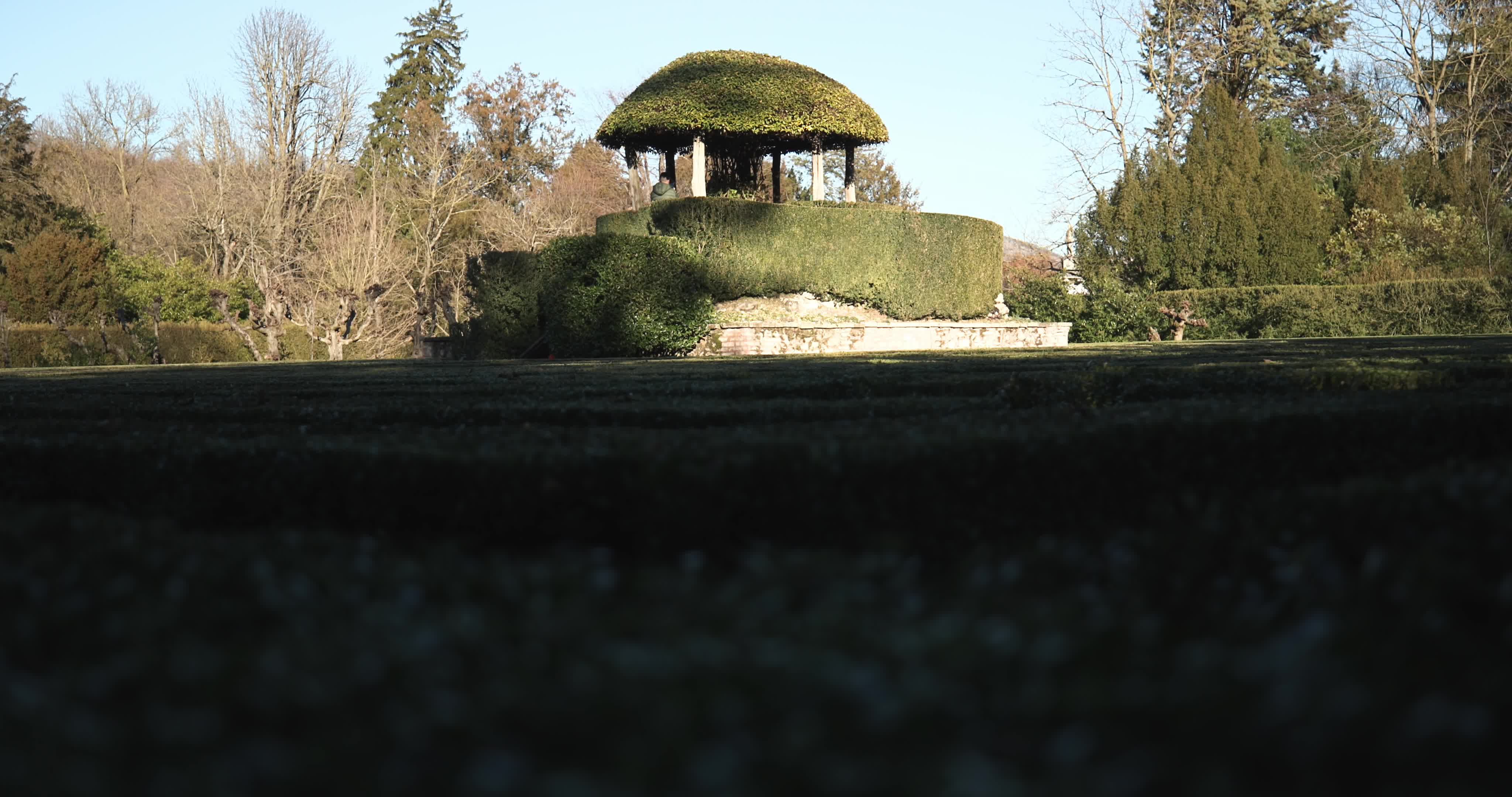 The garden of Villa Barbarigo Pizzoni Ardemani, Valsanzibio