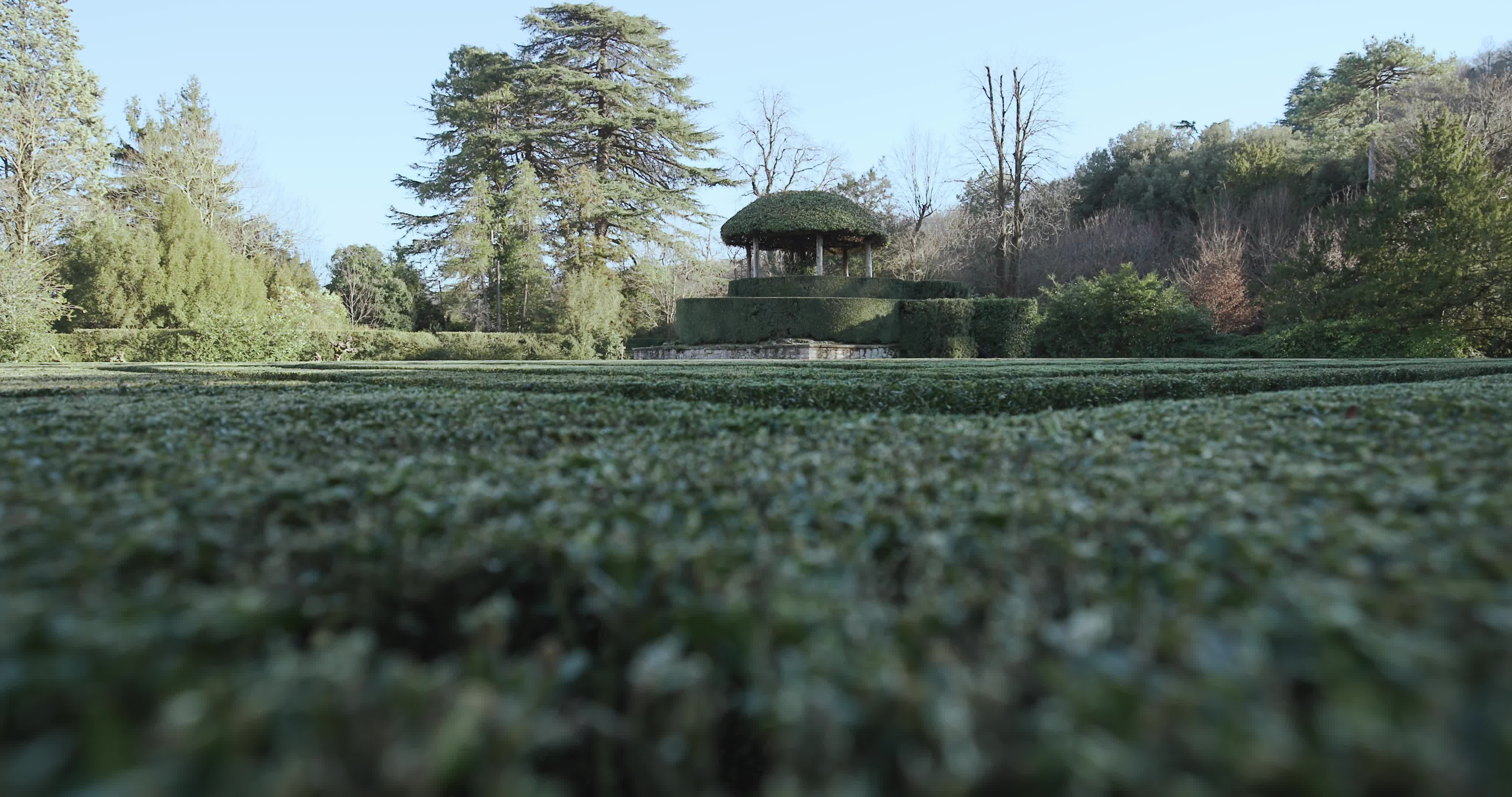 The garden of Villa Barbarigo Pizzoni Ardemani, Valsanzibio