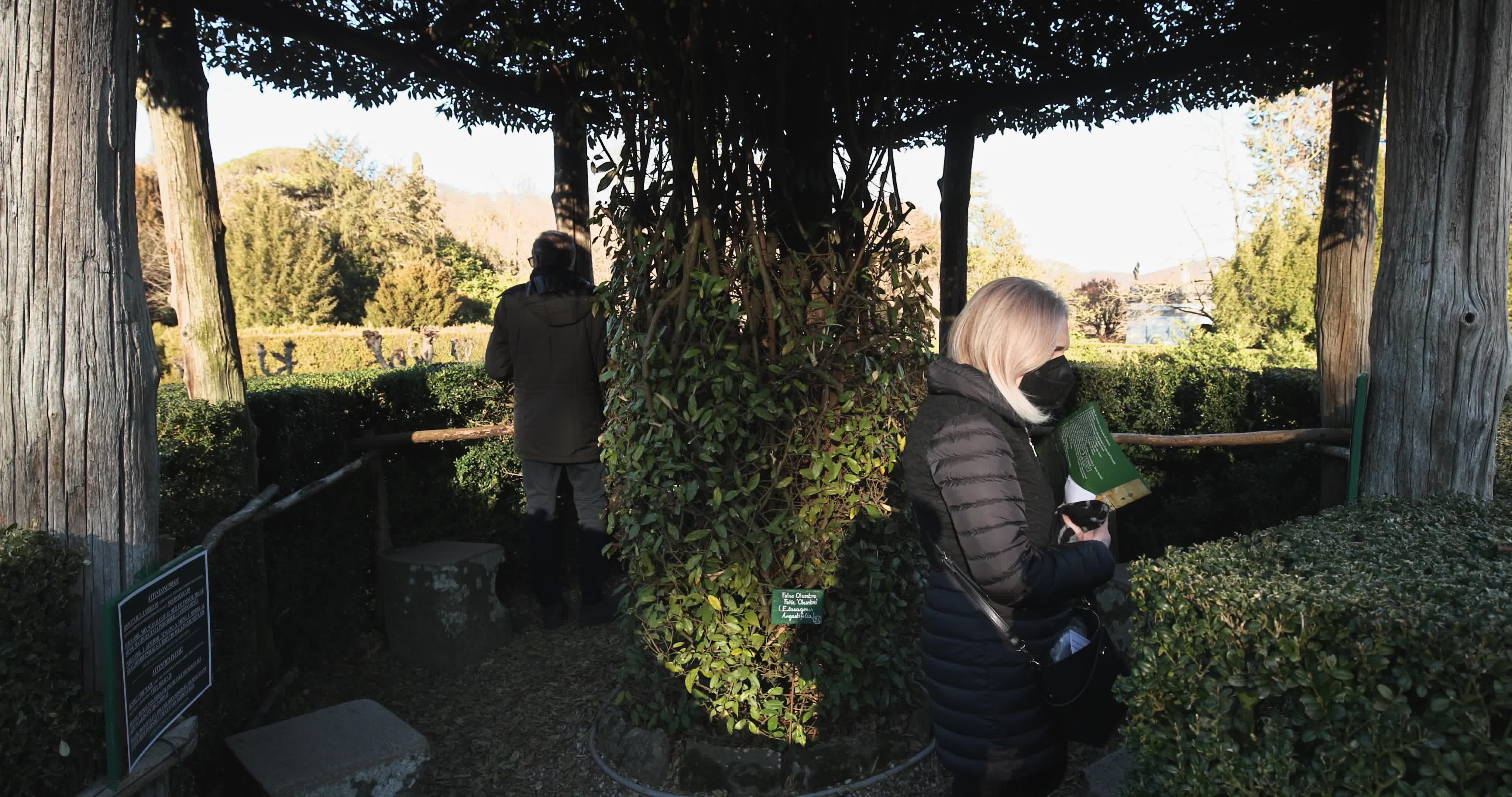 The garden of Villa Barbarigo Pizzoni Ardemani, Valsanzibio
