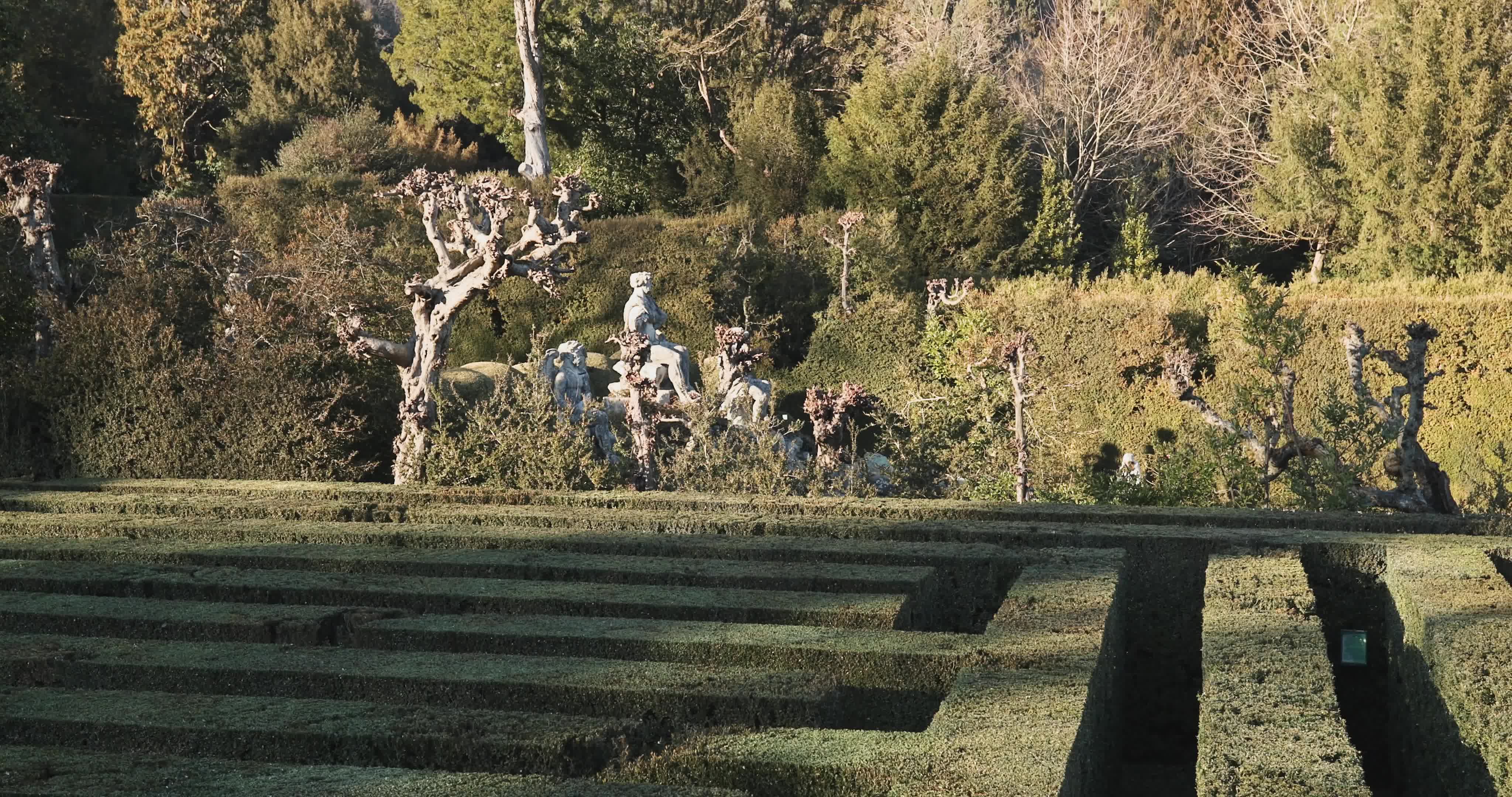 The garden of Villa Barbarigo Pizzoni Ardemani, Valsanzibio