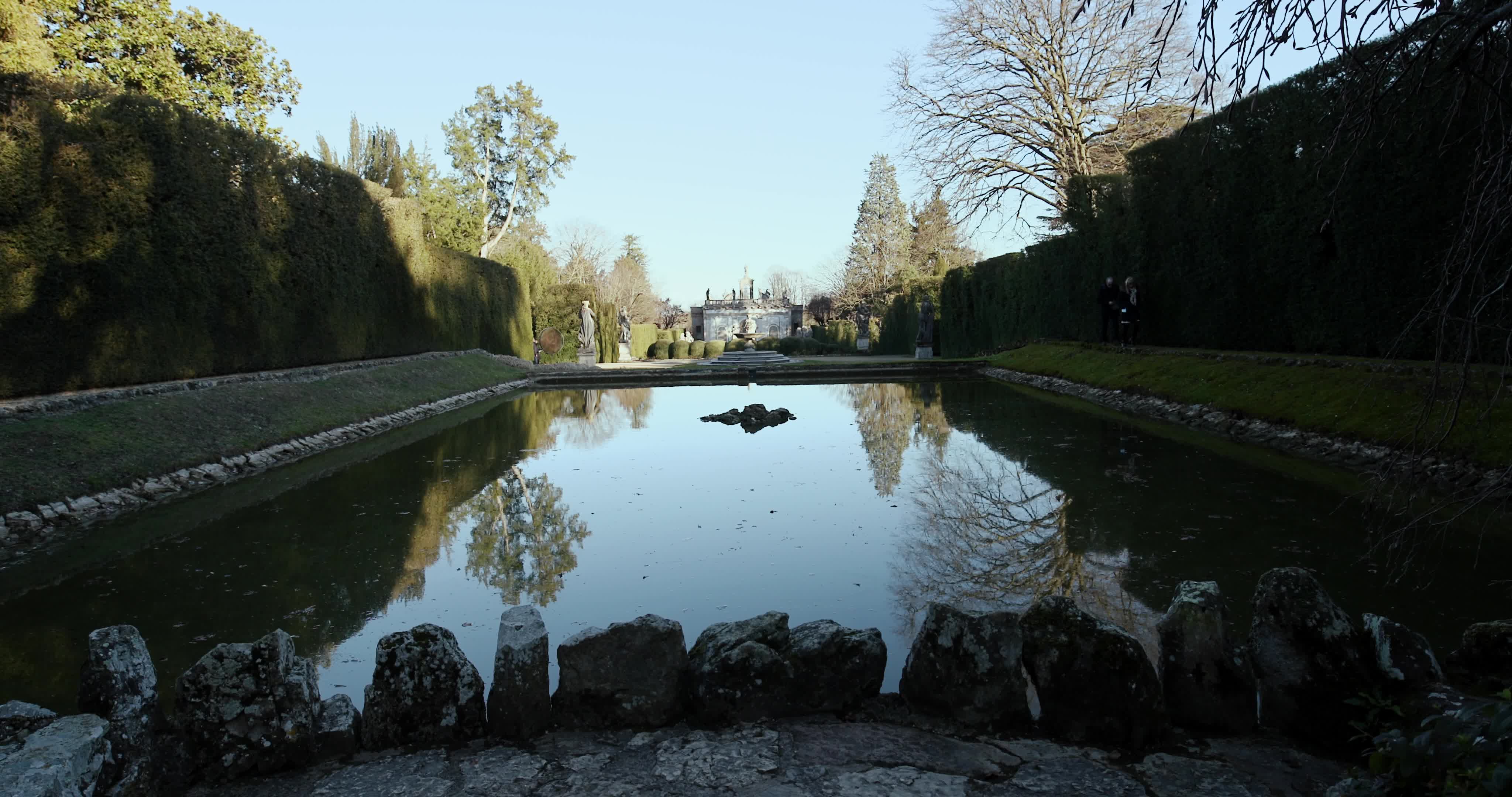 The garden of Villa Barbarigo Pizzoni Ardemani, Valsanzibio