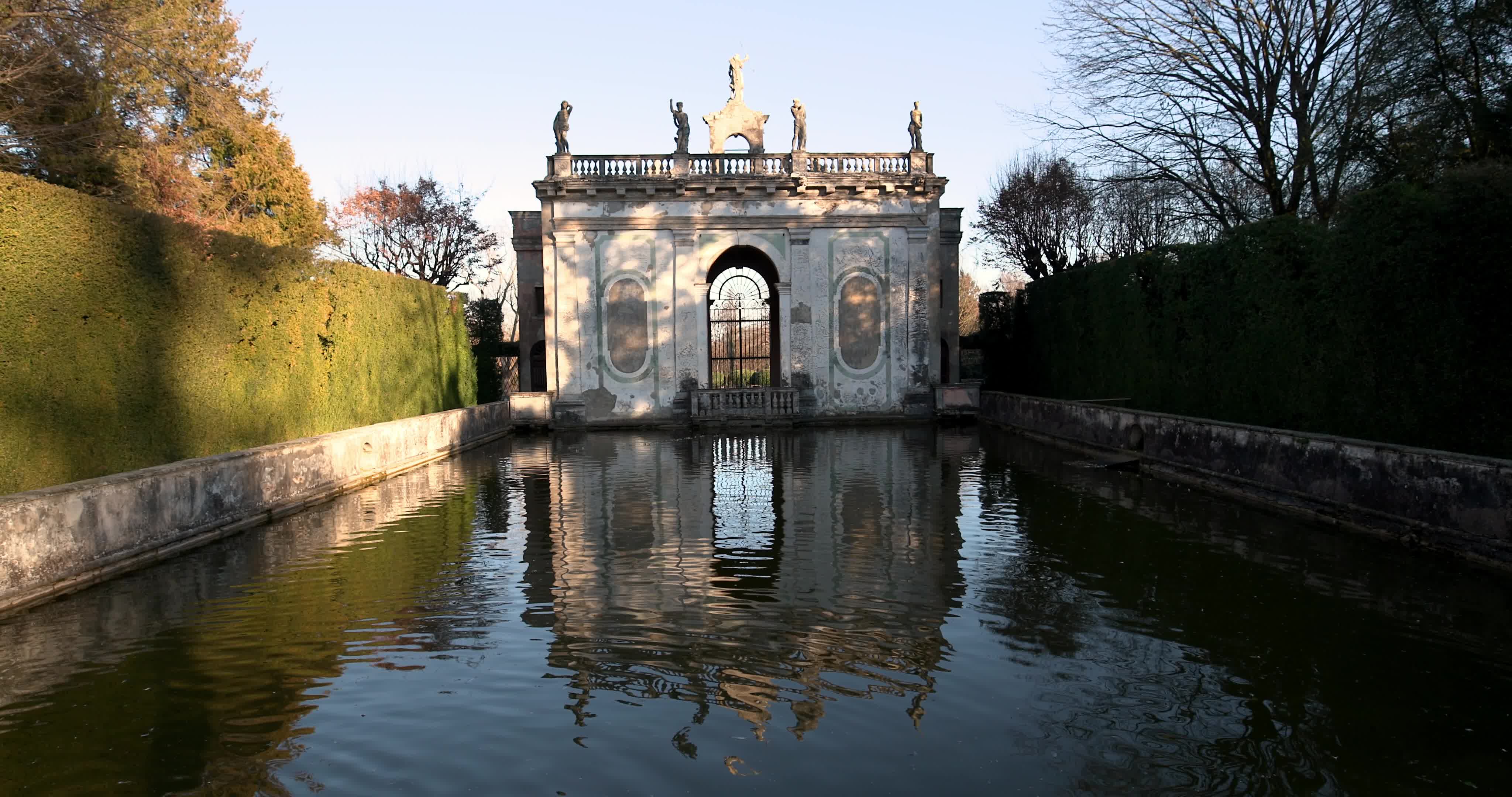 The garden of Villa Barbarigo Pizzoni Ardemani, Valsanzibio