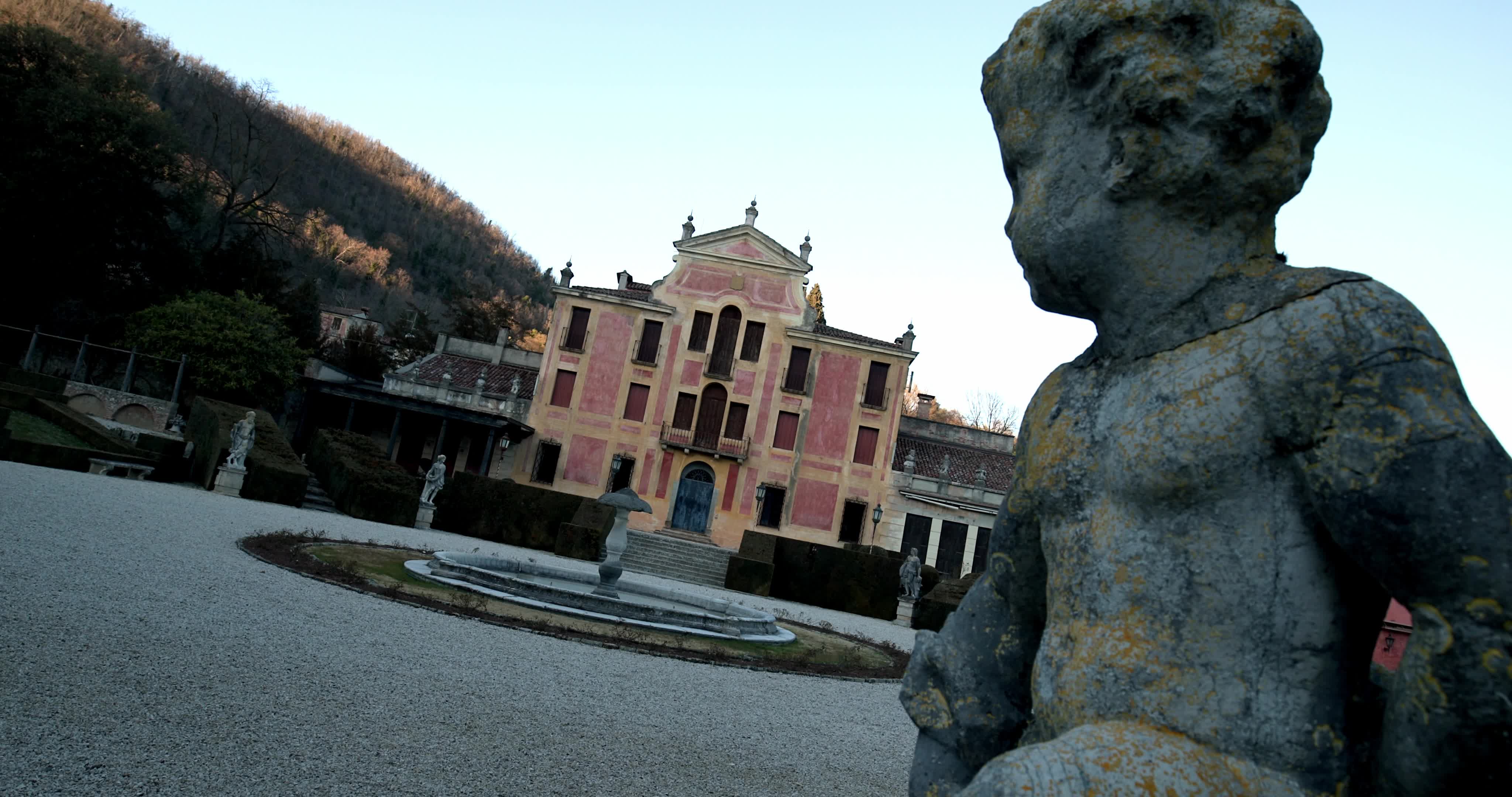 The garden of Villa Barbarigo Pizzoni Ardemani, Valsanzibio
