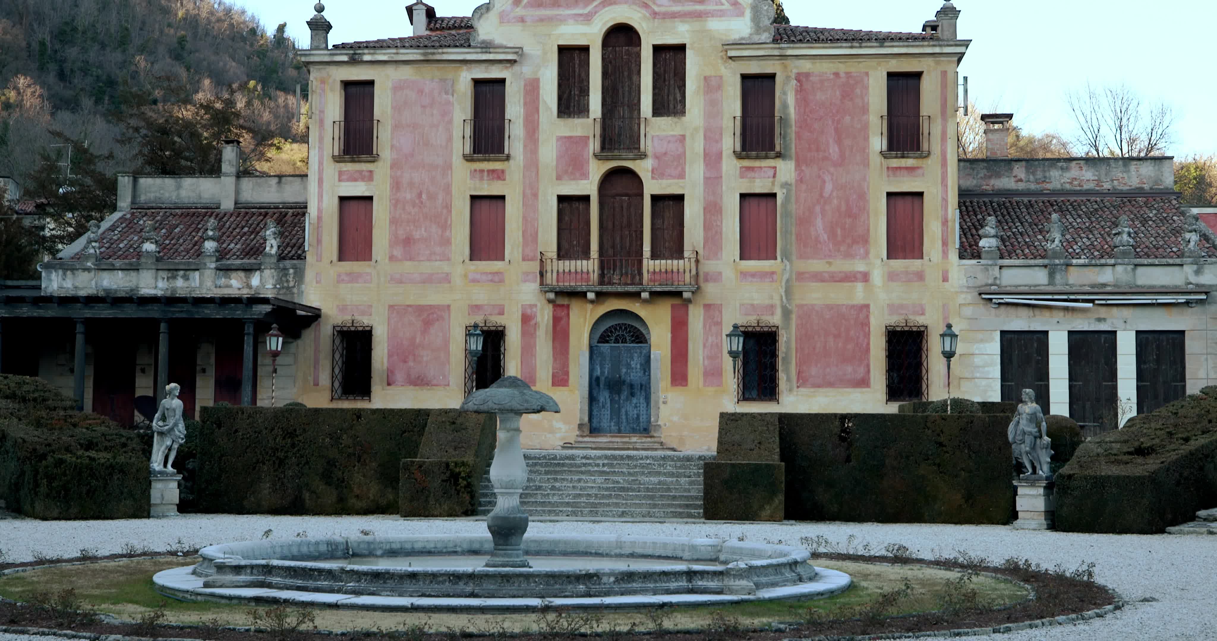 The garden of Villa Barbarigo Pizzoni Ardemani, Valsanzibio