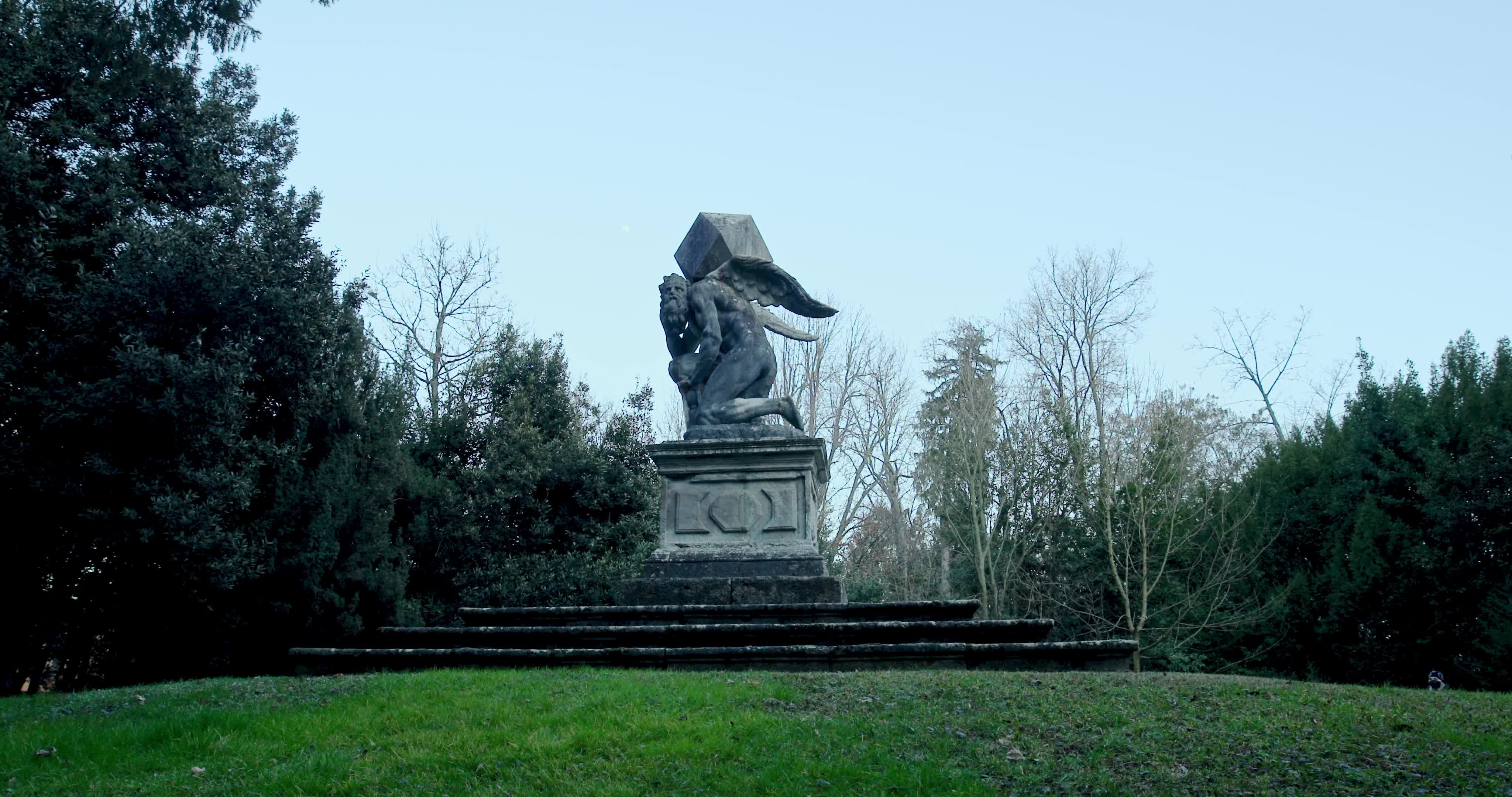 The garden of Villa Barbarigo Pizzoni Ardemani, Valsanzibio