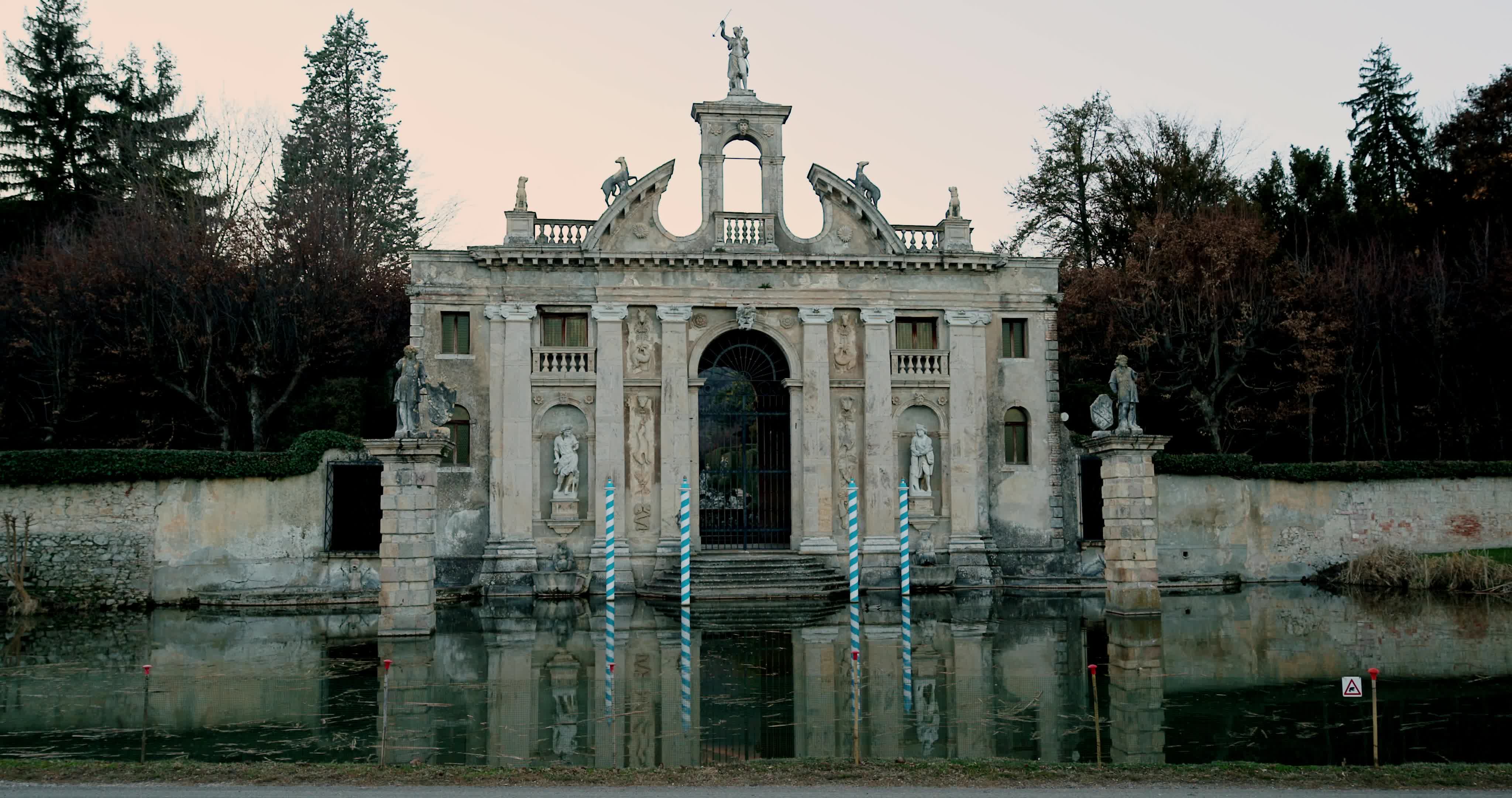 The garden of Villa Barbarigo Pizzoni Ardemani, Valsanzibio