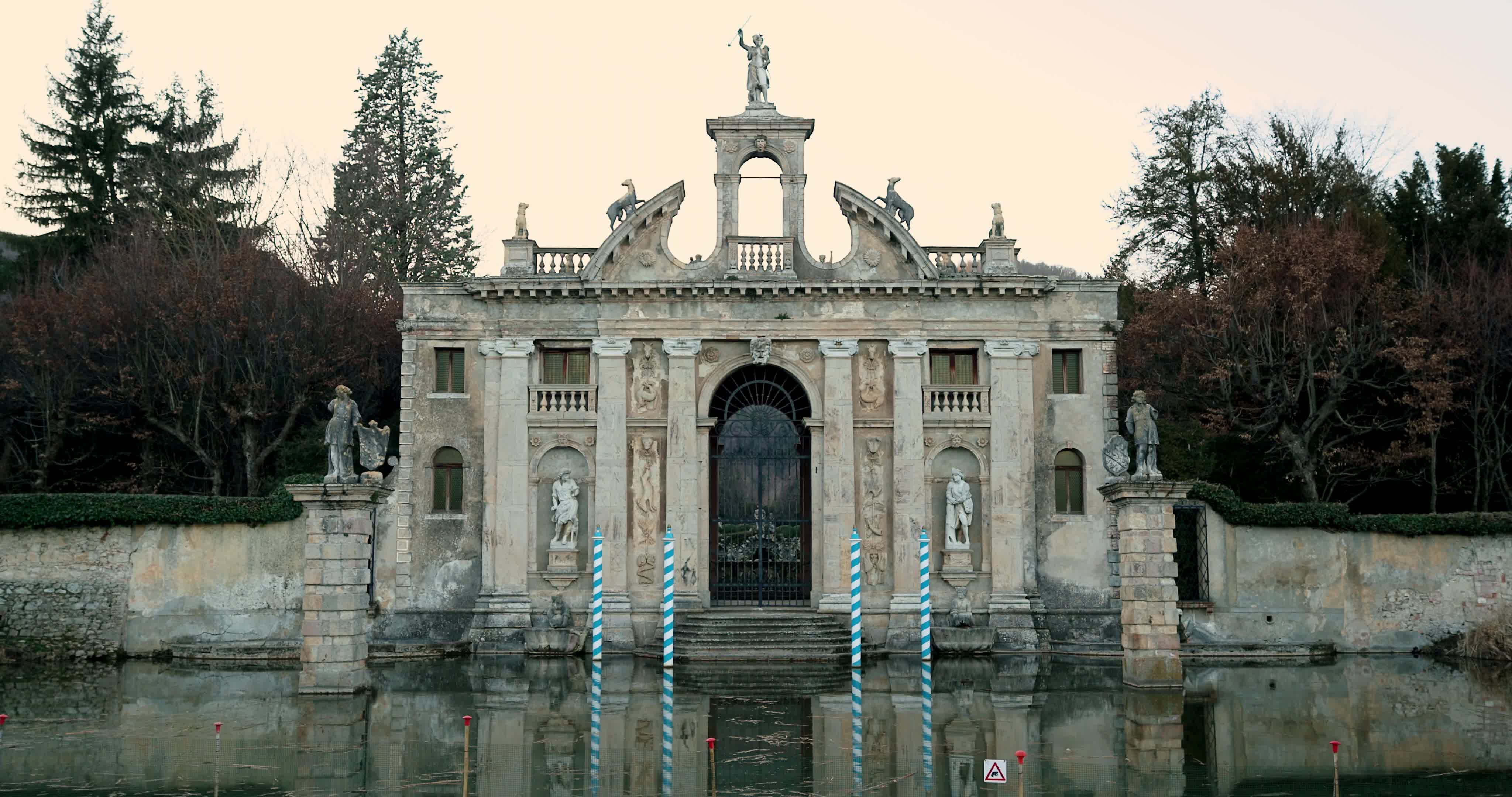 The garden of Villa Barbarigo Pizzoni Ardemani, Valsanzibio