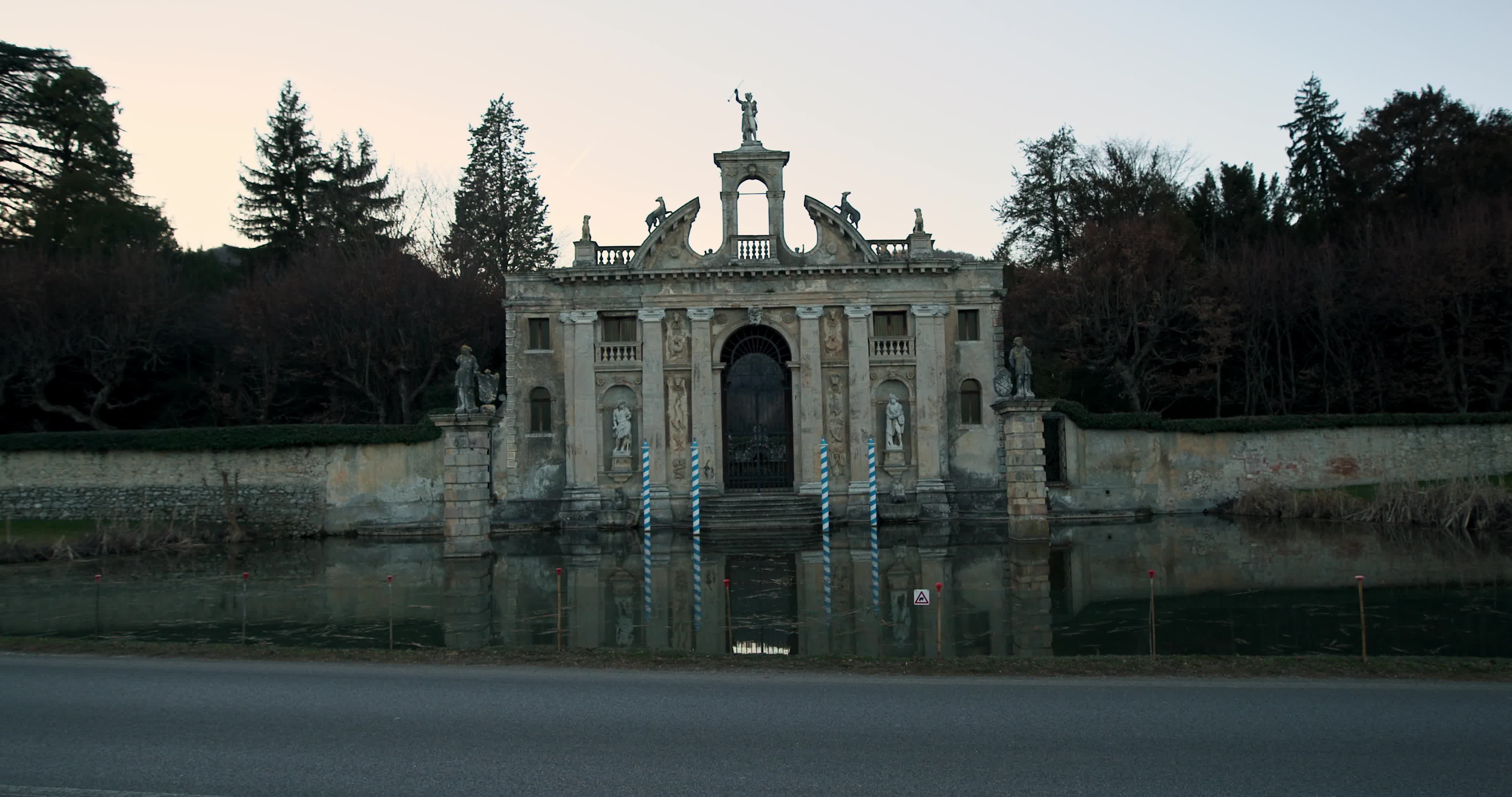 The garden of Villa Barbarigo Pizzoni Ardemani, Valsanzibio