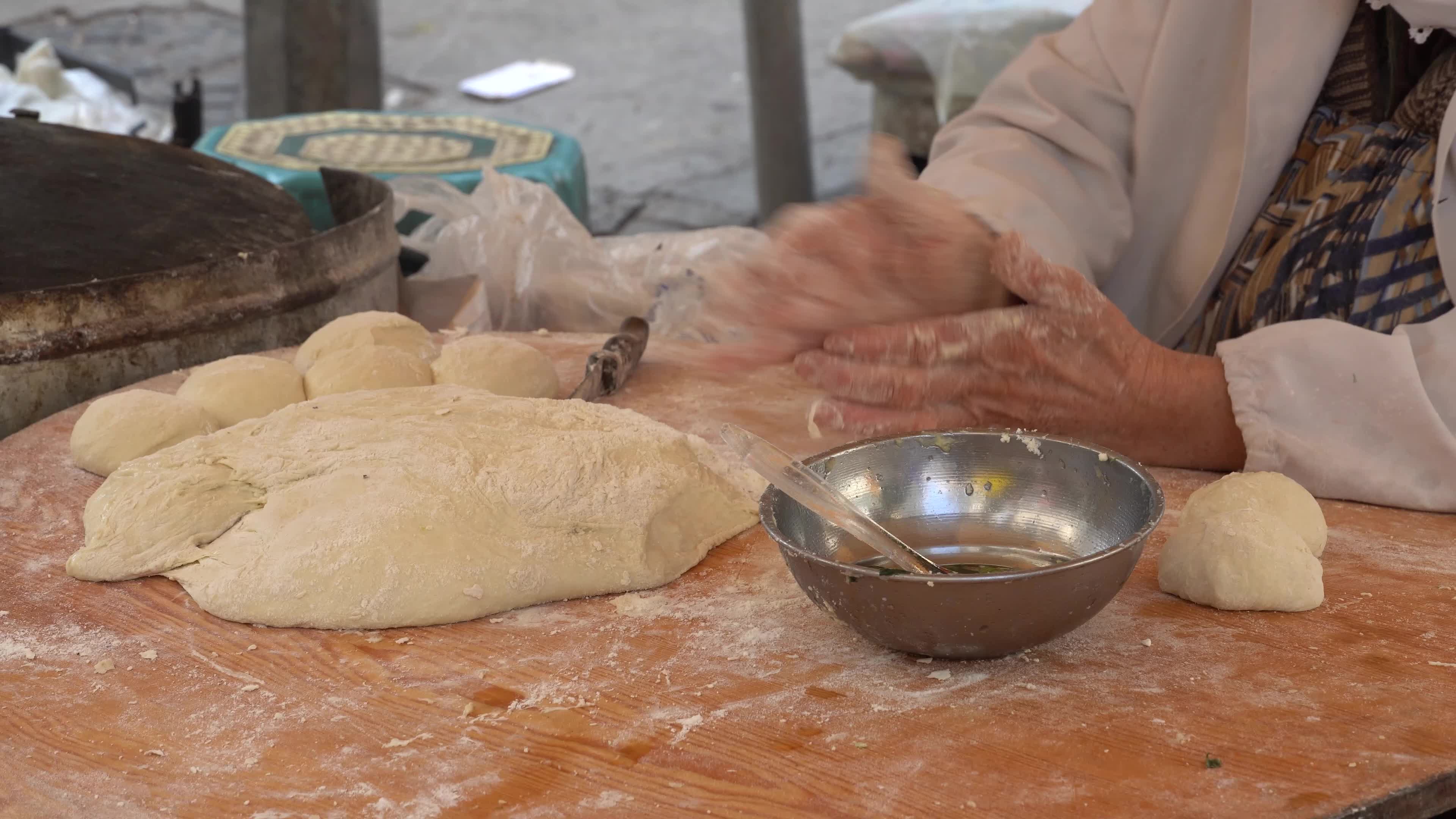 A local bazaar view in Turkey