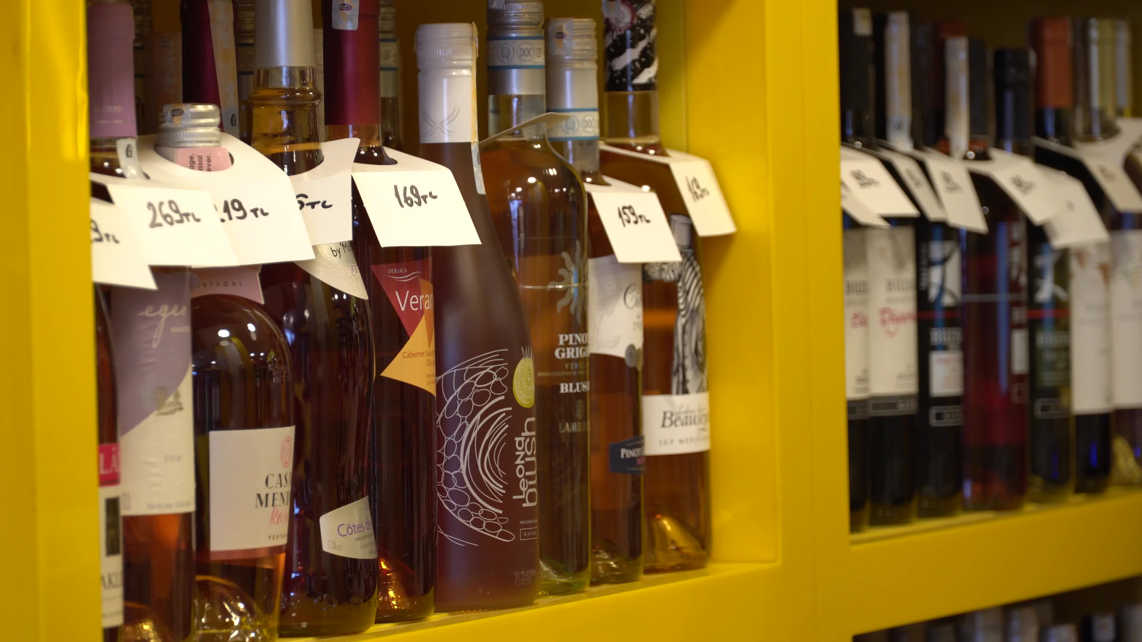 High prices of alcoholic drinks in Turkey