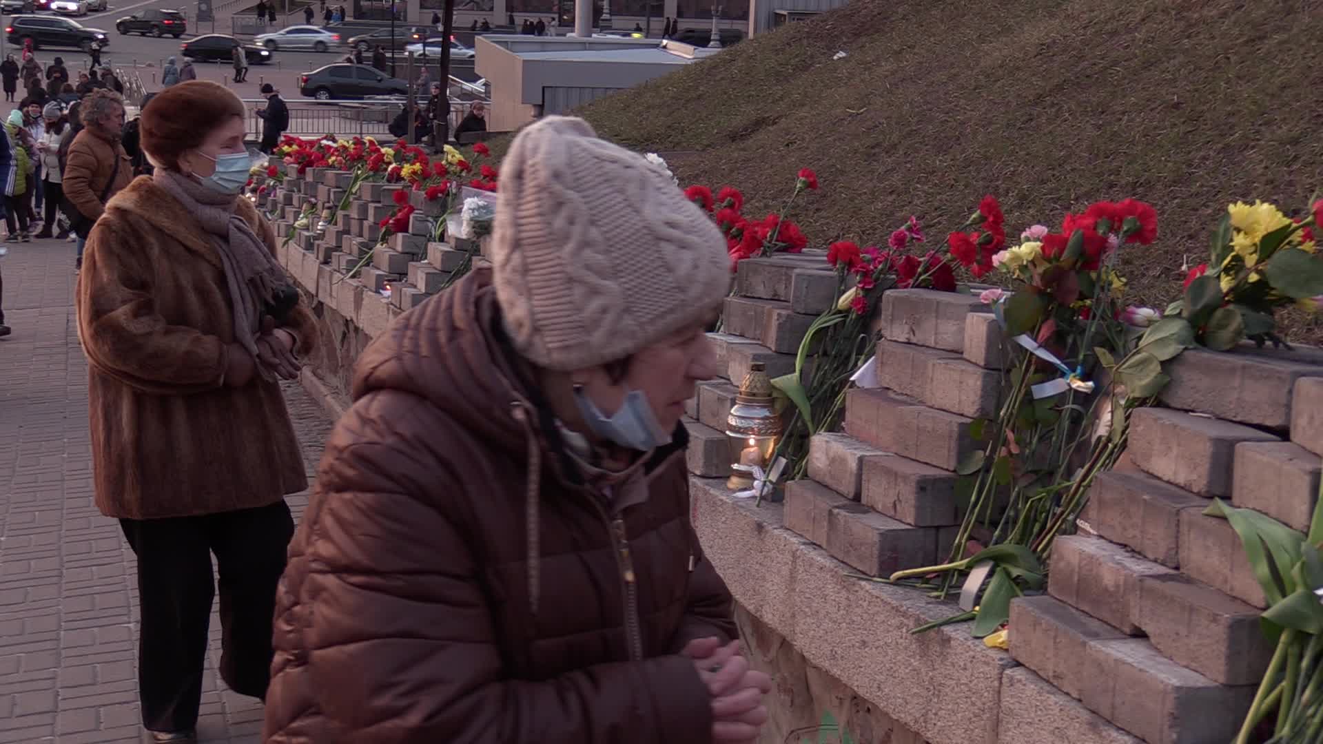 The 8th anniversary of Maidan protests in Ukraine