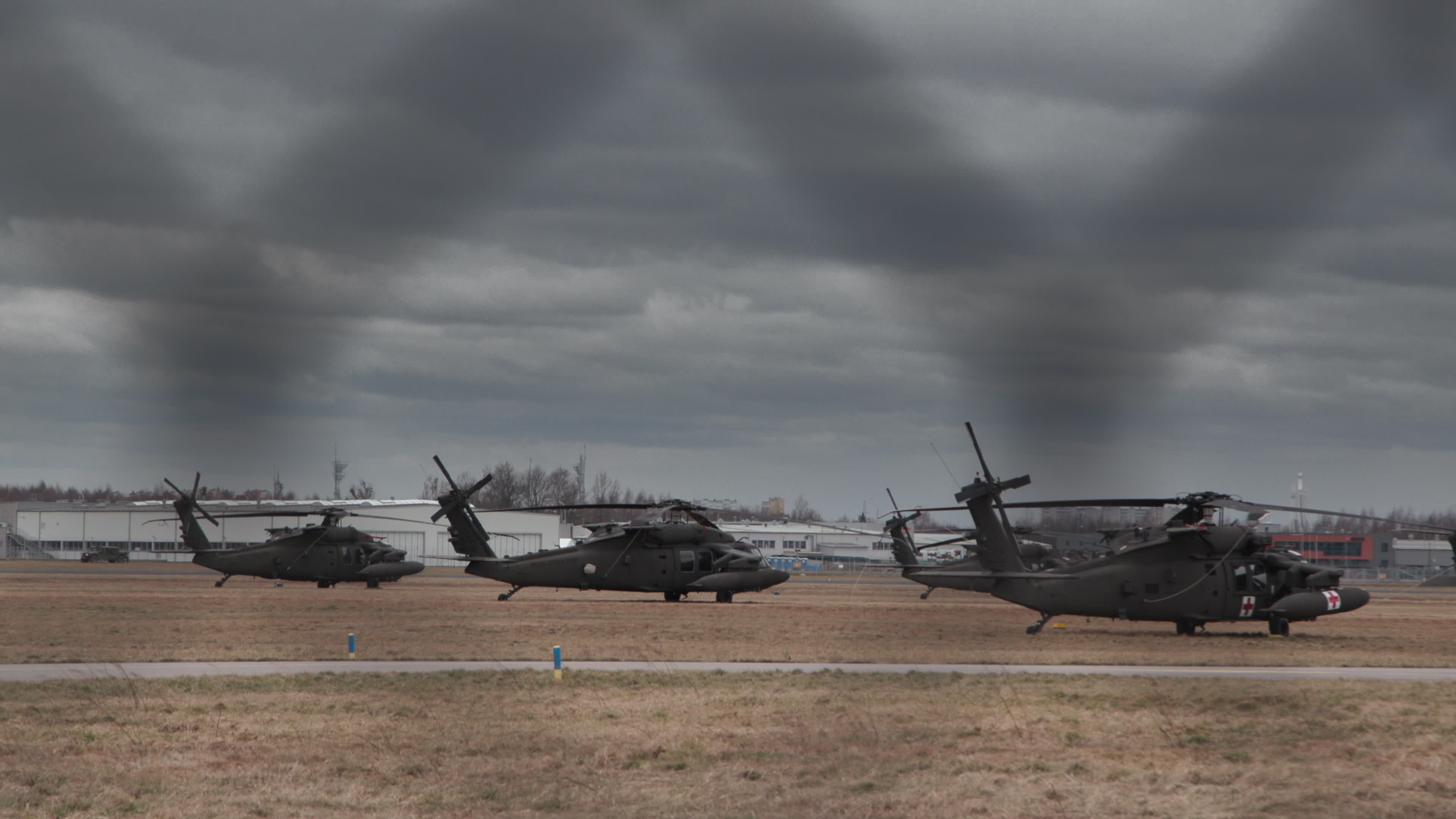 US Army Helicopters in Poland