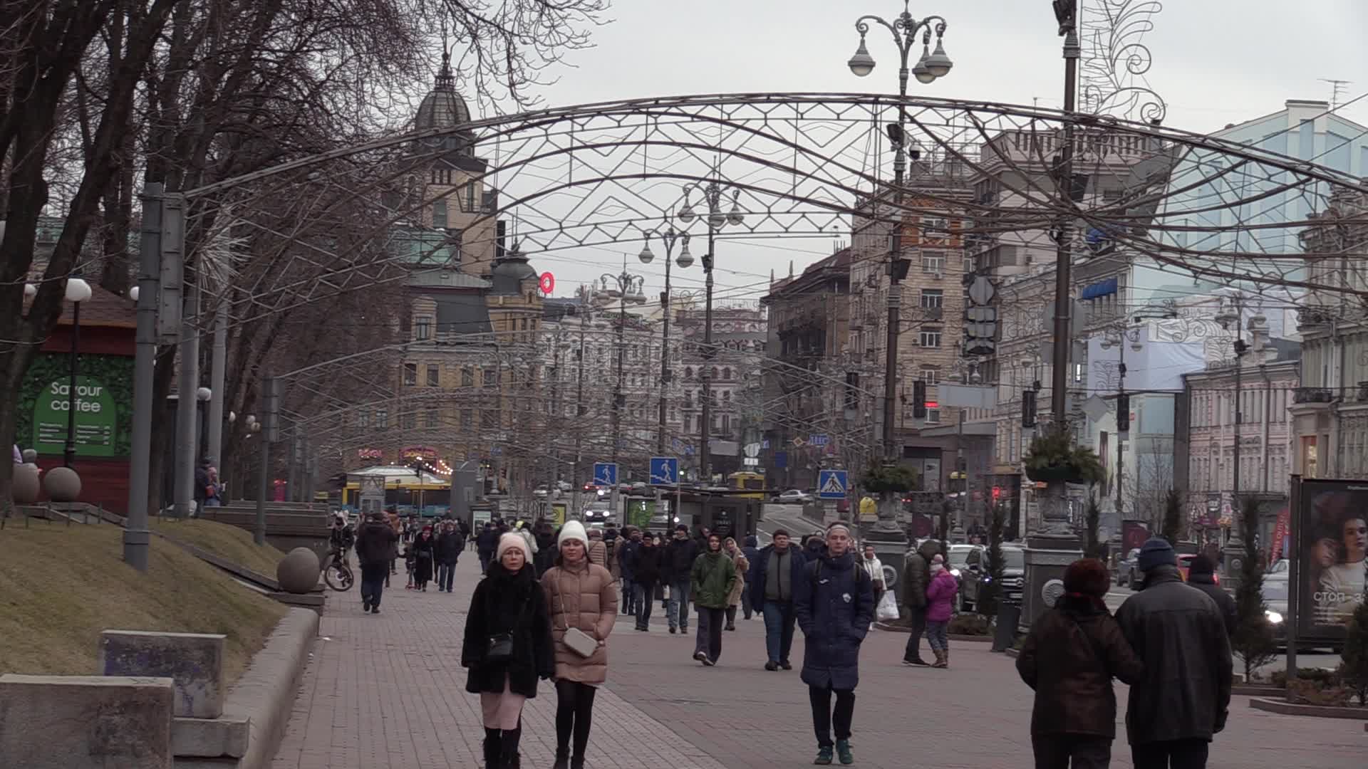 Daily life in Ukraine amid the tension on the border with Russia