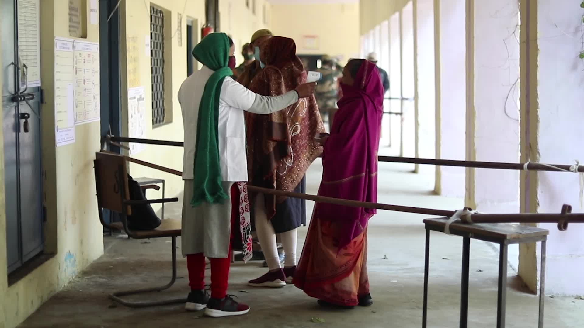 Voting for first phase of Uttar Pradesh elections in India